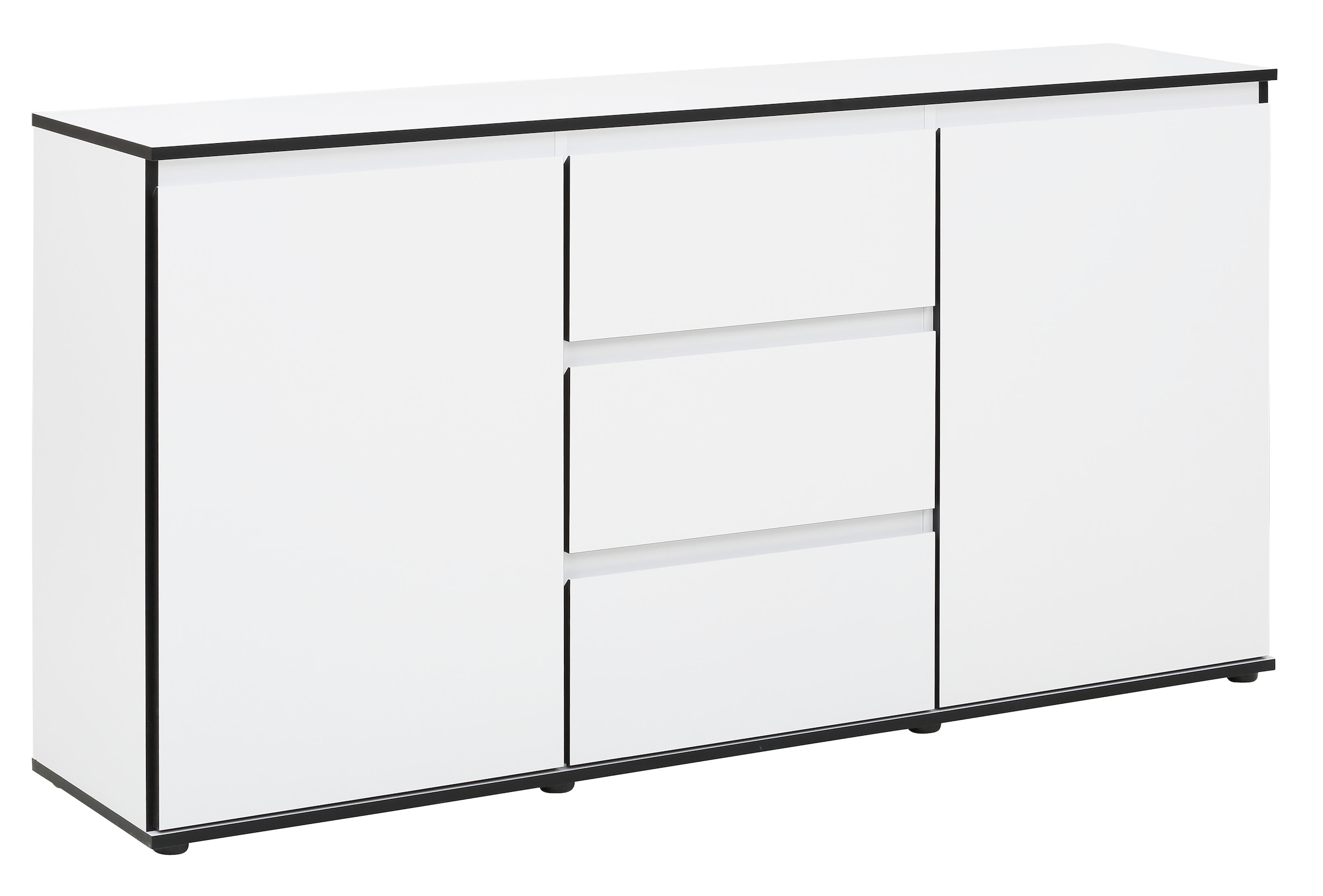 HELA Sideboard »Ariana« mit angeschrägten Griffmulden, Breite 160 cm