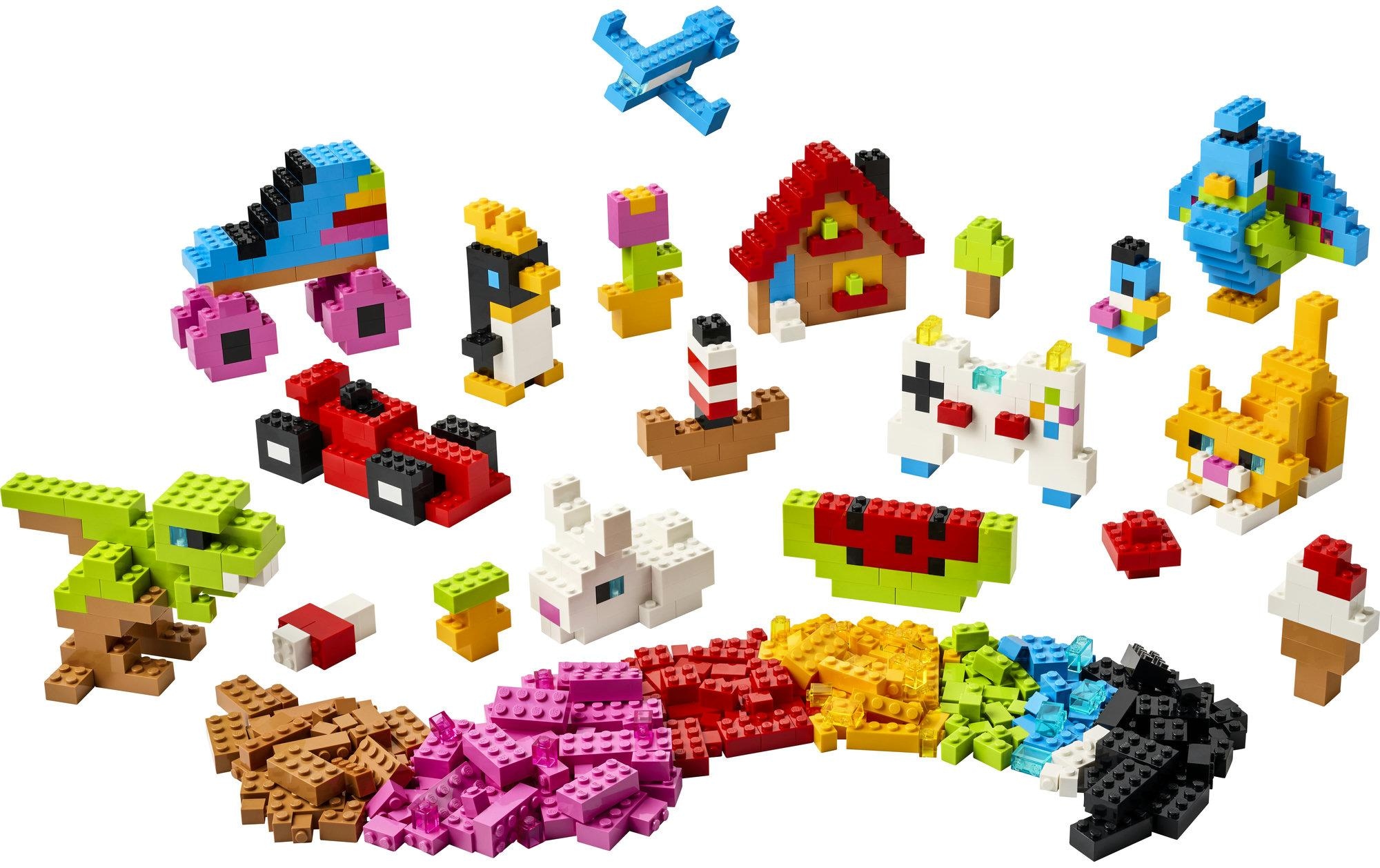 LEGO® Pions de construction »Kreative Bunte Steine (11045), LEGO Classic« fabriqué en Europe