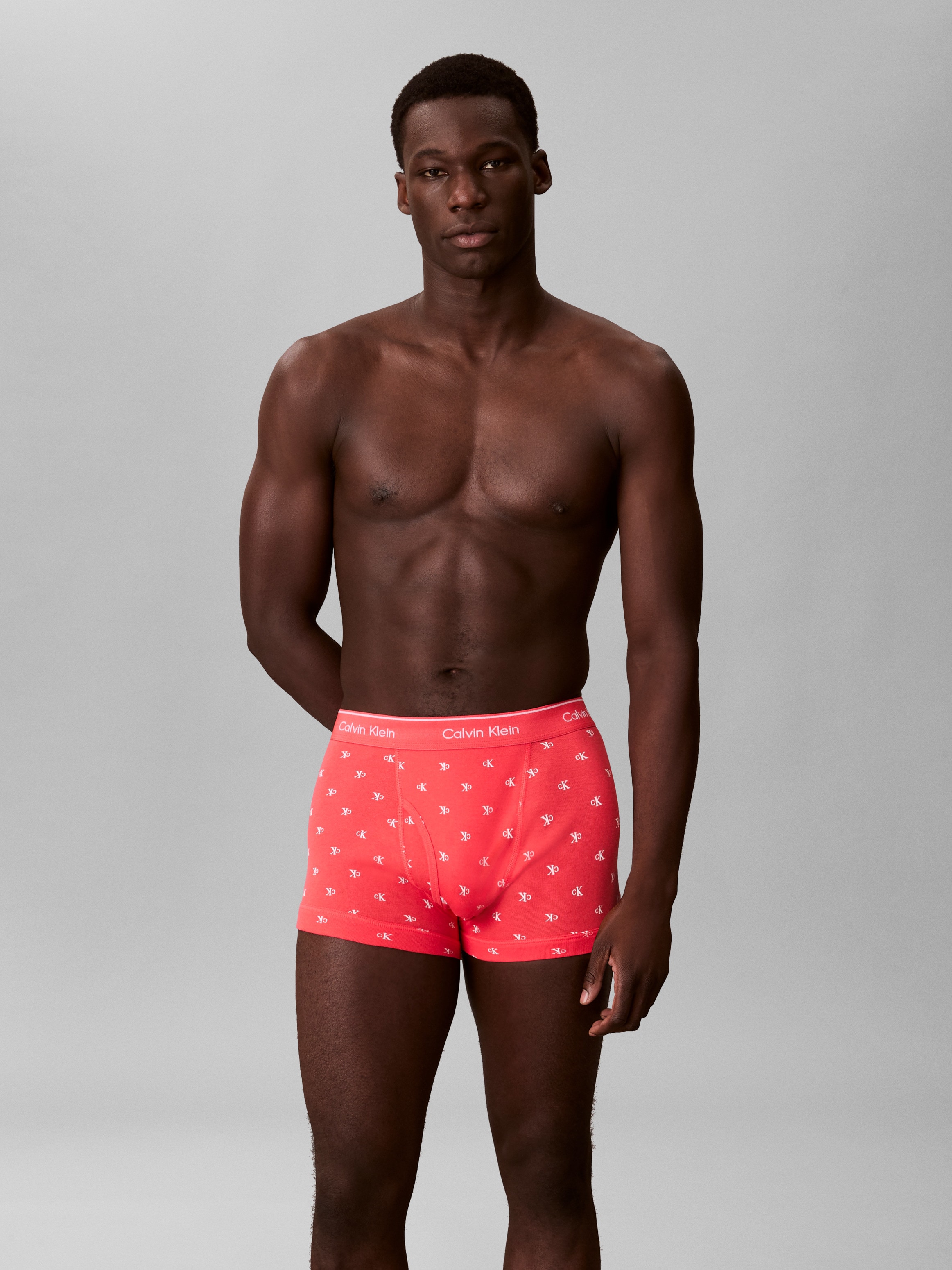 Calvin Klein Underwear Trunk »TRUNK 3PK« Packung, 3er-Pack,  mit Logo-Elastikbund