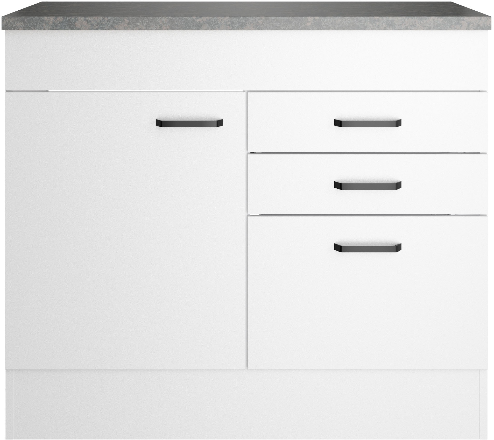 OPTIFIT Meuble évier »OPTImulti« Breite 100 cm, mit 1 Tür, 2 Schubkästen, 1 Auszug