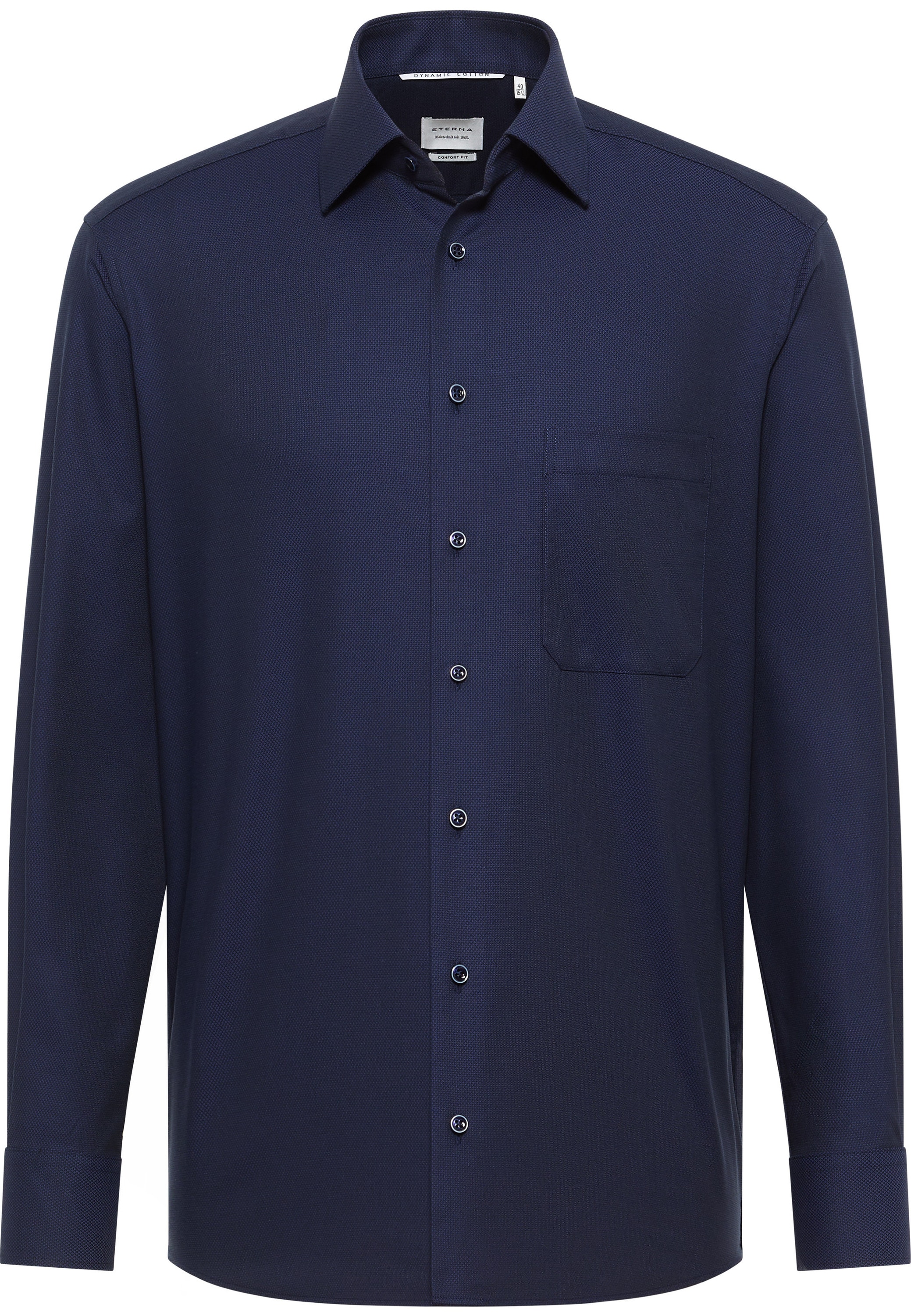 Eterna Langarmhemd »COMFORT FIT« NON IRON (bügelfrei)