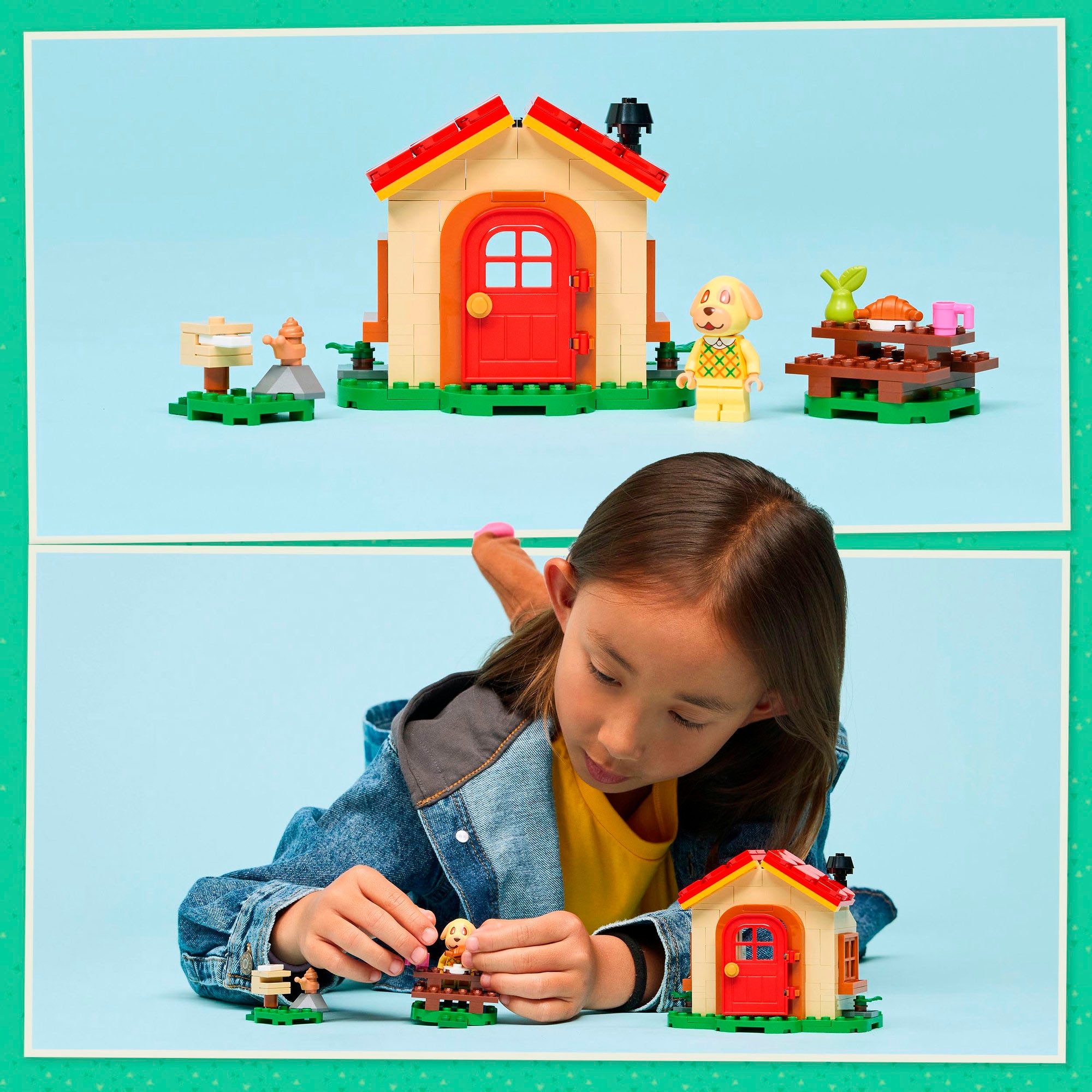 LEGO® Pions de construction »Bienchens gemütliches Haus (77058), LEGO Animal Crossing« Made in Europe