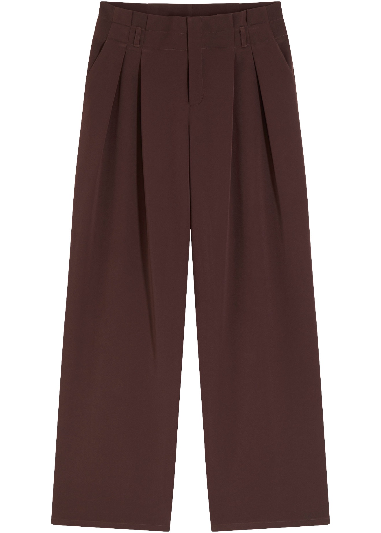 bonprix Pantalon à pinces  Loose Fit, avec plis à la taille, style festif