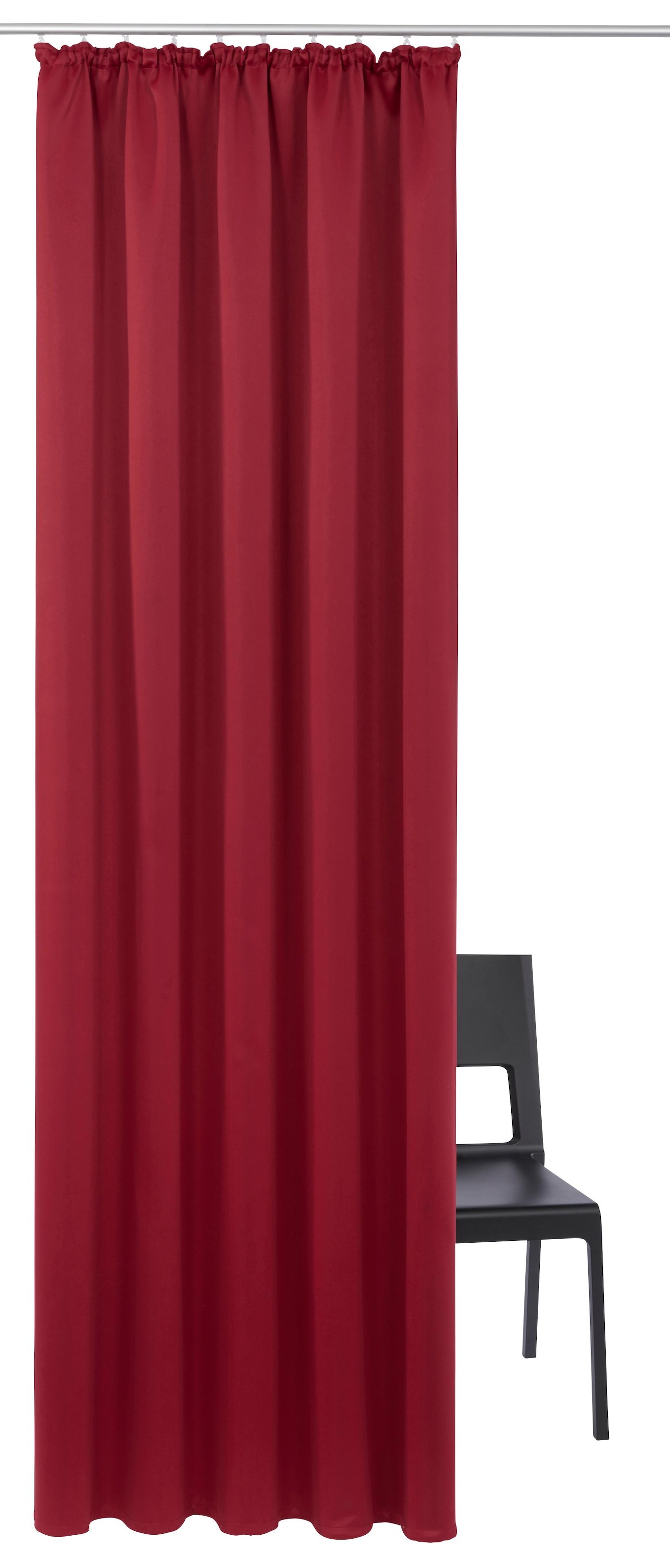 ♕ my home Vorhang »Sola«, (1 St.), Breite 130 cm und 270 cm, einfarbig,  Verdunkelung, Überbreite versandkostenfrei auf