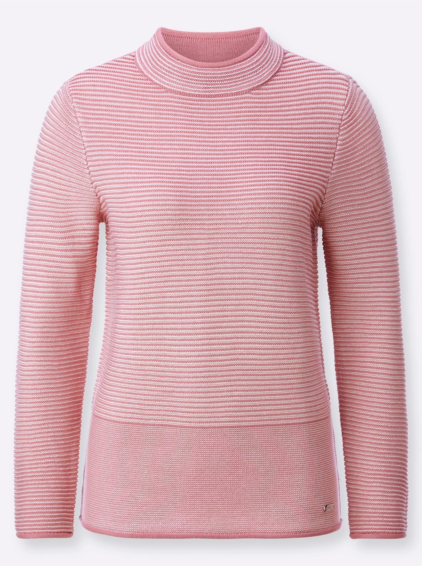 Casual Looks Stehkragenpullover »Pullover«