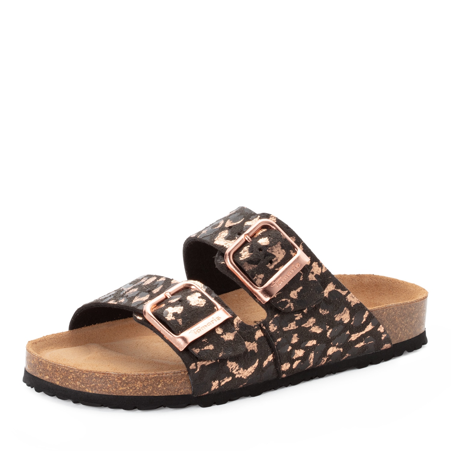 Image of Tamaris Pantolette Schlupfschuh, Flats mit verstellbaren Schnallen