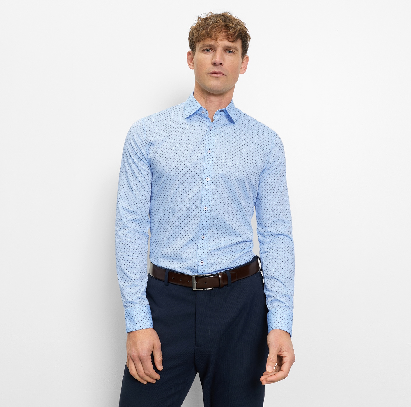 OLYMP Chemise à manches longues »No. Six« chemise business, super slim, col Kent