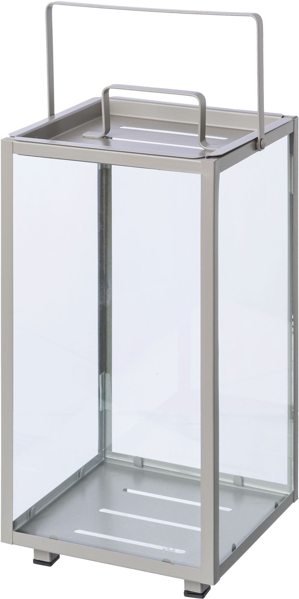 GOODproduct Kerzenlaterne »Anela, Stumpenkerzenhalter« Kerzenhalter aus Metall und Glas