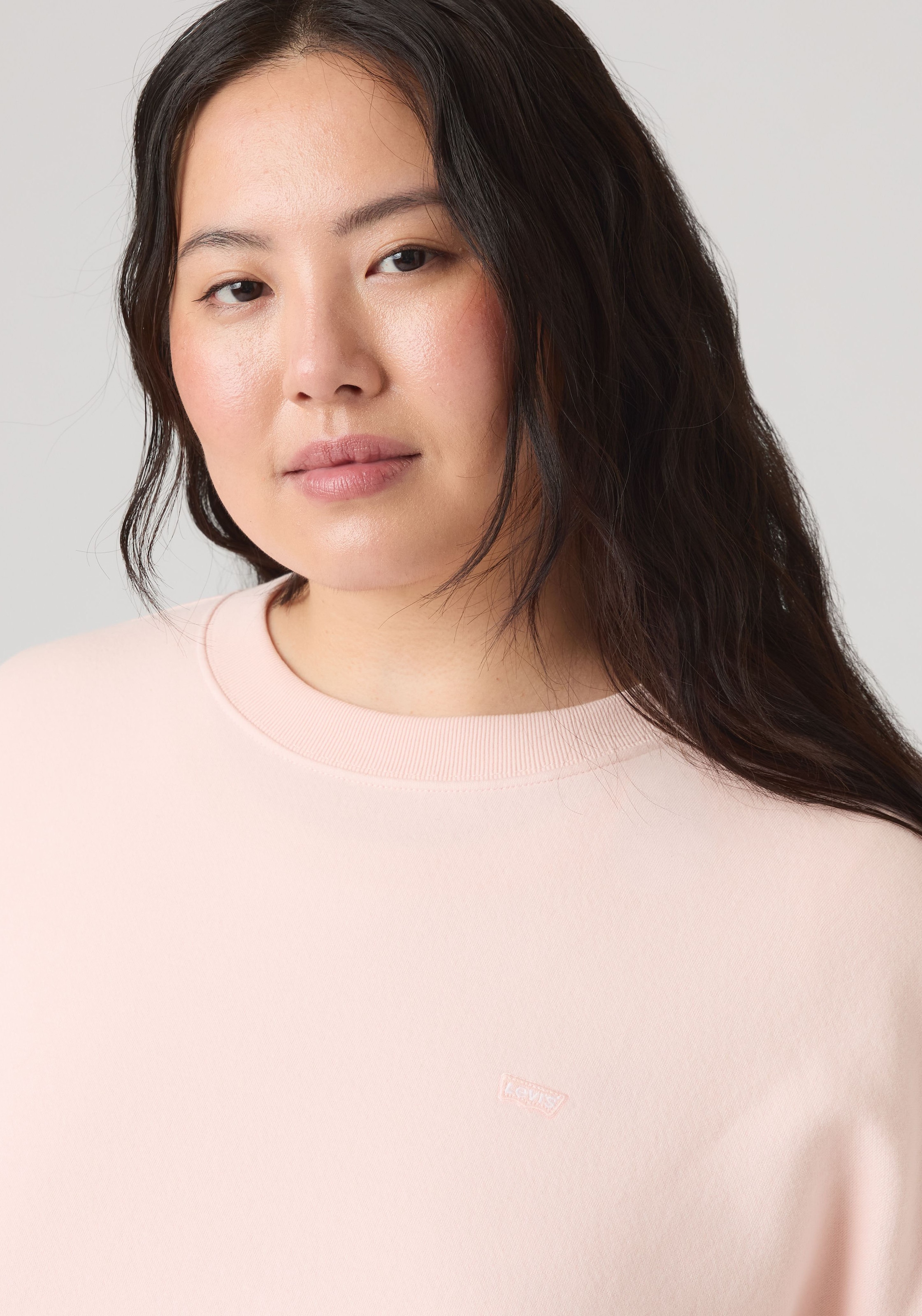 Levi's® Plus Sweat-shirt »PL EVERYDAY CREW SWEATSHIRT«, Mélange de coton
