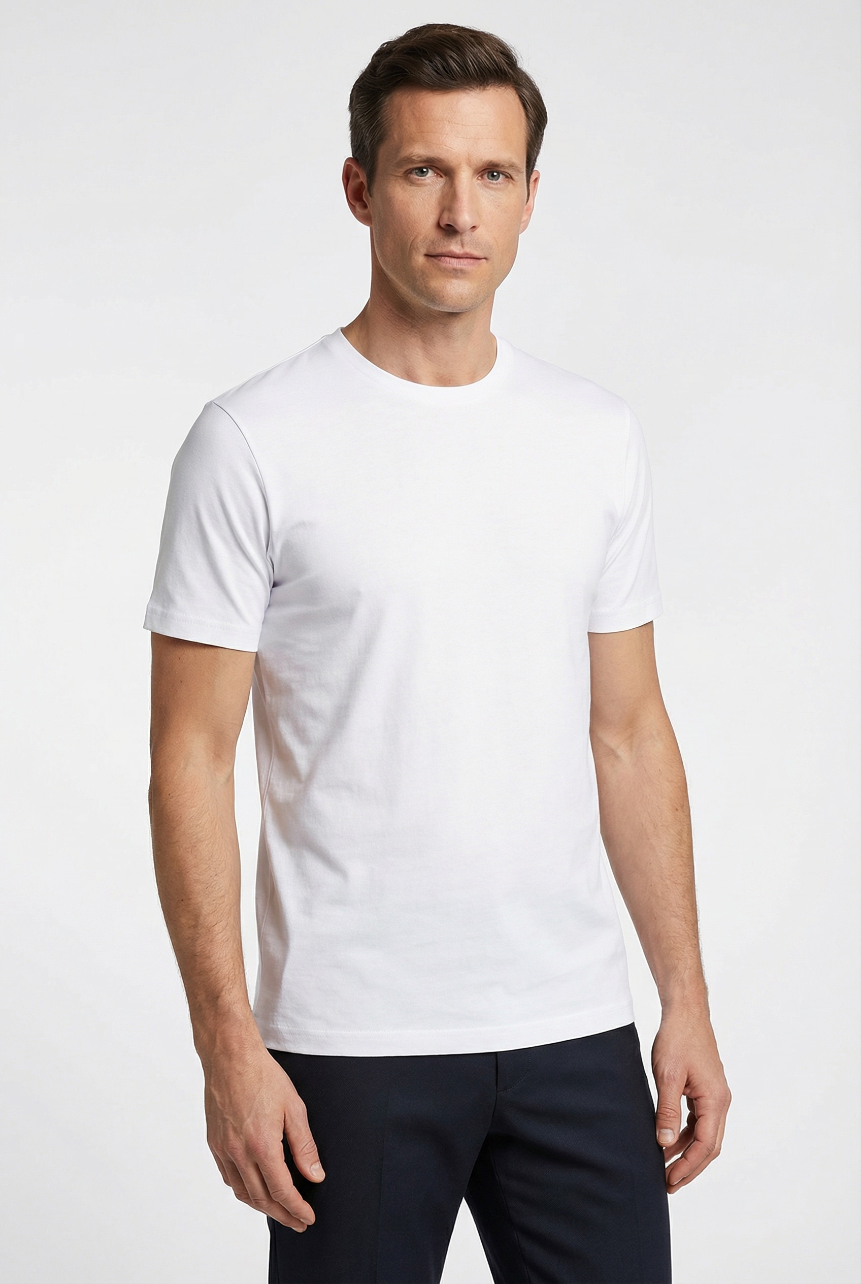 Image of MARVELIS T-Shirt Packung, 2 Stk. Doppelpack, basic, Rundhals, Unterziehshirt, regular fit