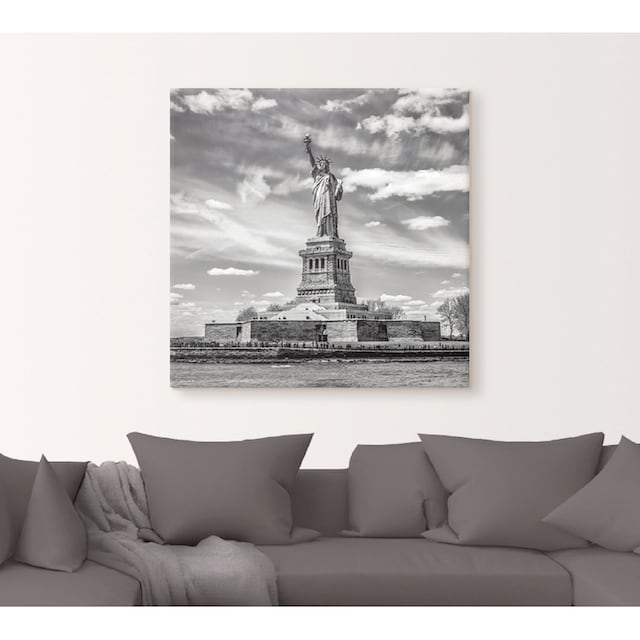 Artland Wandbild »New York City Freiheitsstatue«, Amerika, (1 St.), als  Alubild, Leinwandbild, Wandaufkleber oder Poster in versch. Grössen kaufen