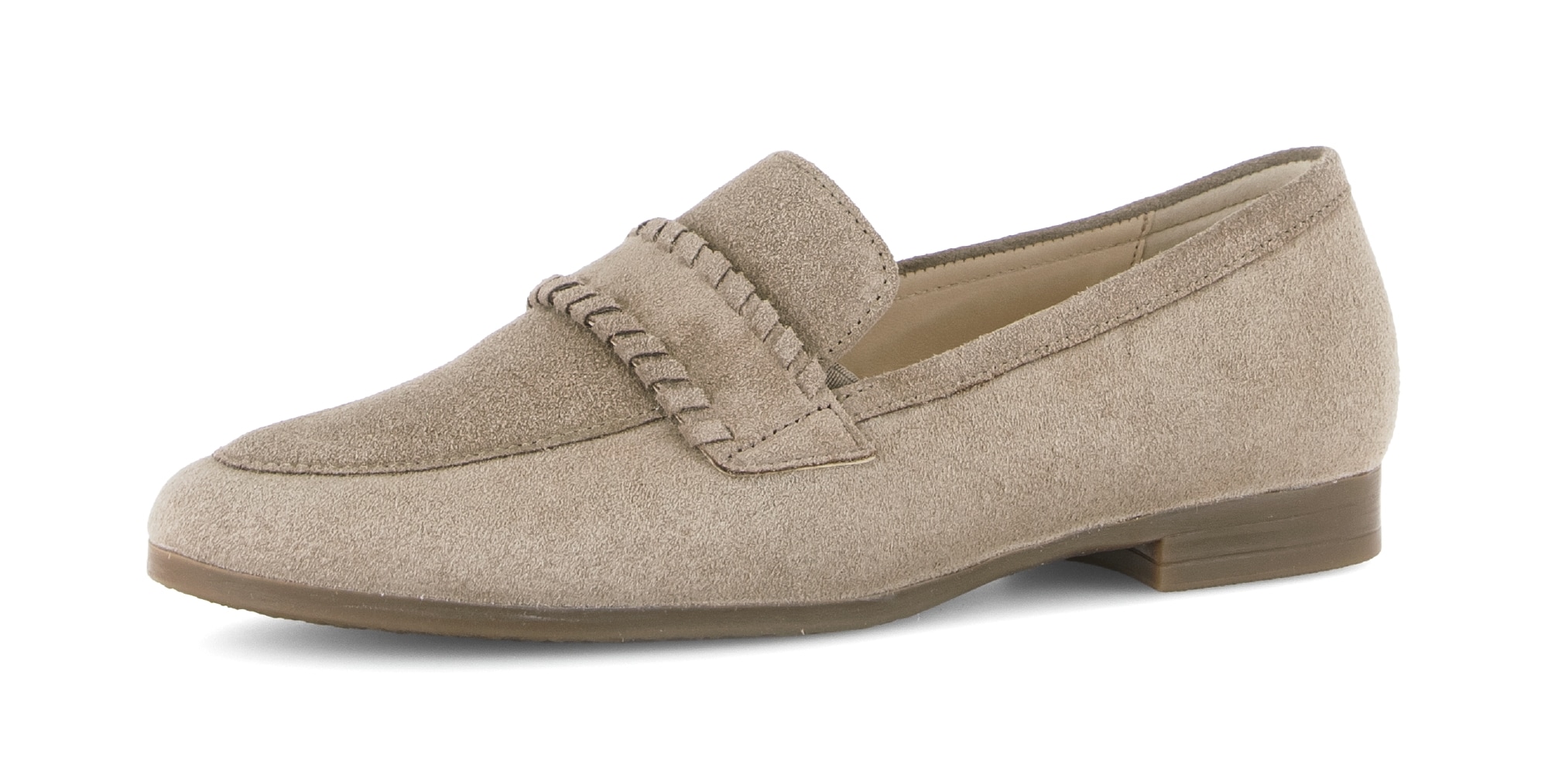 Image of Gabor Slipper "FLORENZ", Blockabsatz, Schlupfschuh, Businessschuh mit Zierriegel, G-Weite