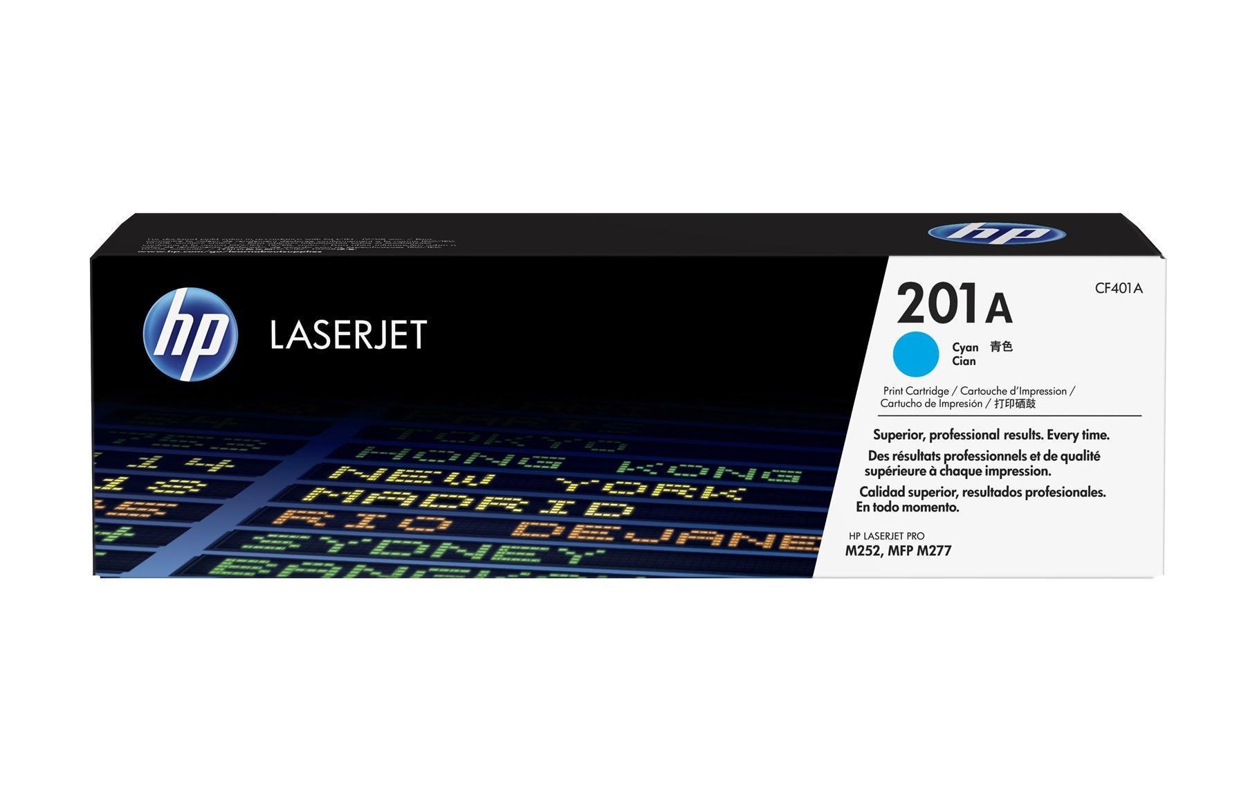 Image of HP Tonerpatrone "Nr. 201A (CF401A) Cyan"