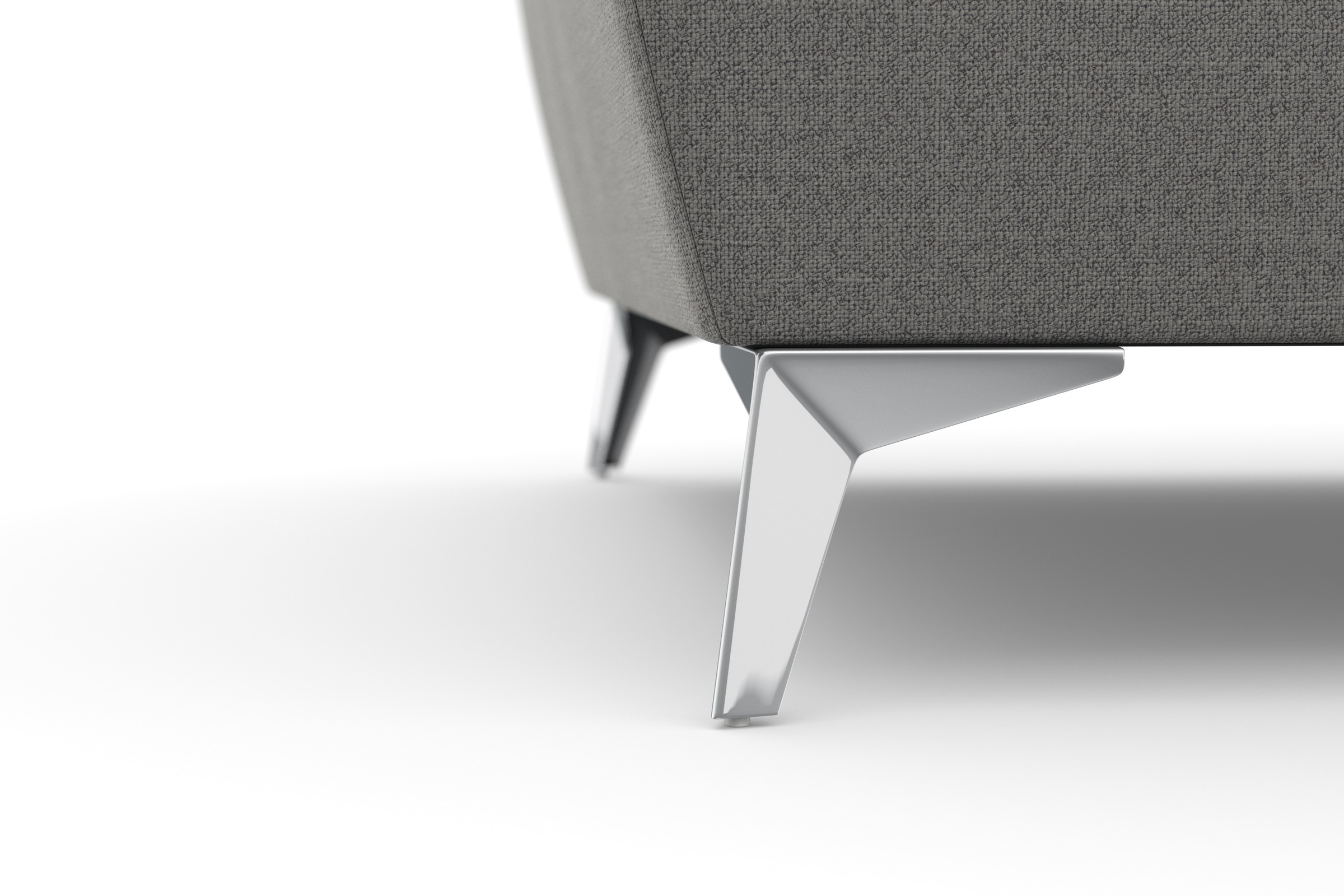 sit&more 2-Sitzer »Latigo« mit hochwertigen Metallfüssen