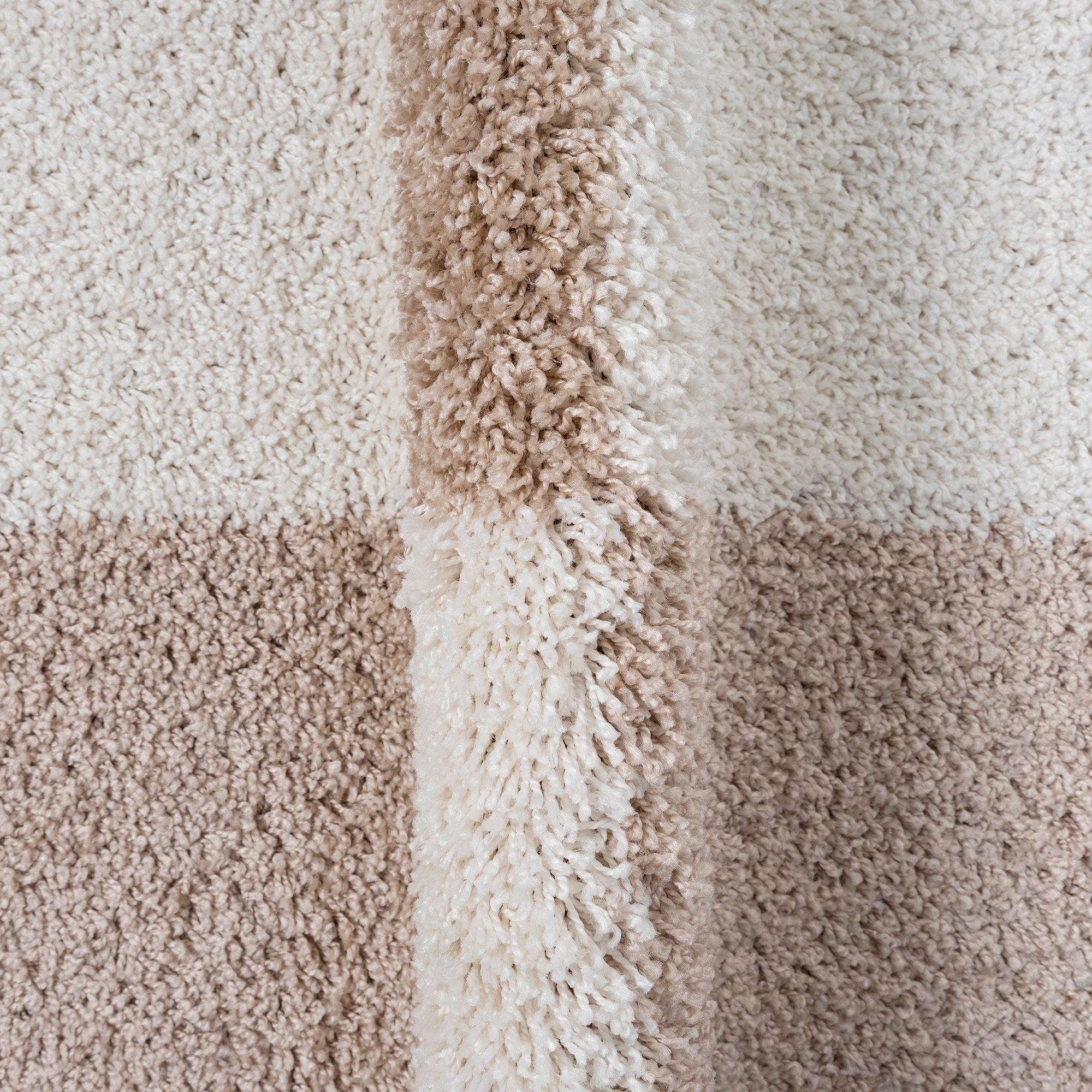 Sanat Hochflor-Teppich »Milano 1254  , auch als Läufer und in Rund« rechteckig 30 mm Höhe Langflor, Shaggy, Wohnzimmer, Schlafzimmer, fussbodenheizungsgeeignet