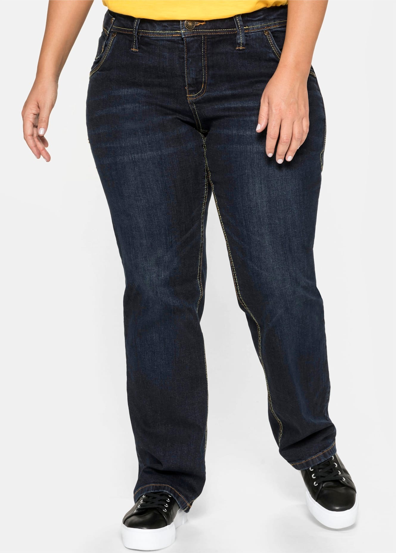 Sheego Stretch-Jeans, (1 tlg.)