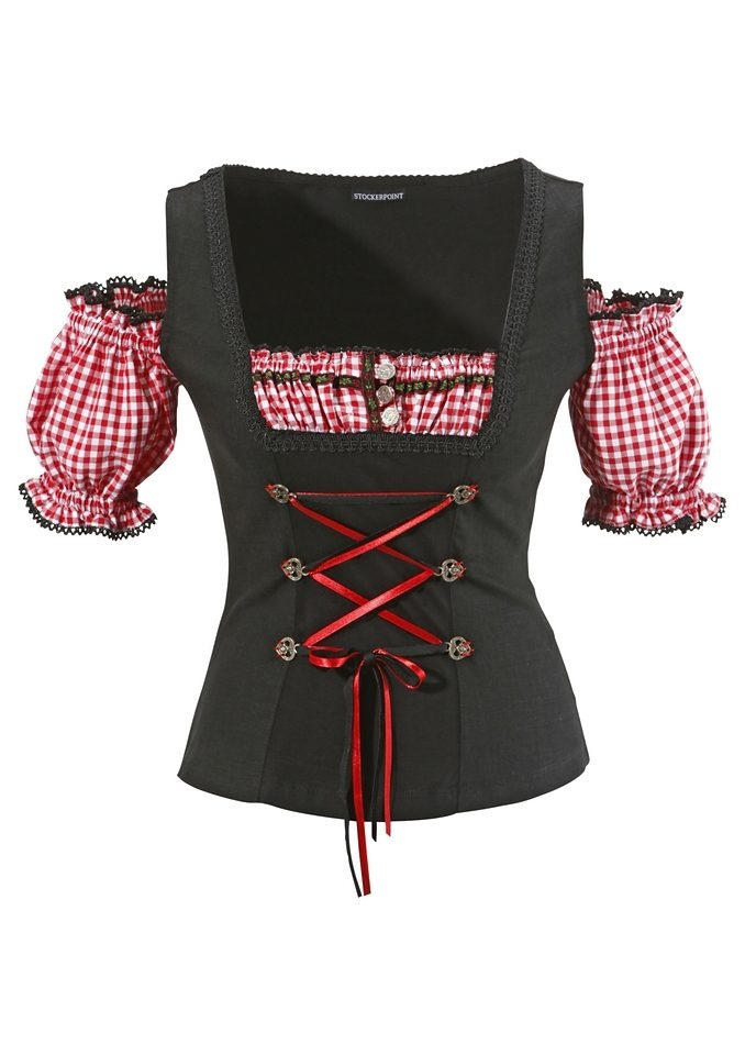 Image of Stockerpoint Trachtenshirt, Damen, mit eng anliegender Schnittführung bei Ackermann Versand Schweiz