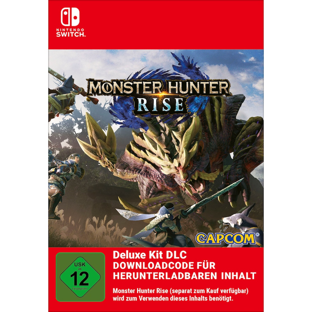 Nintendo Switch Spielesoftware »Monster Hunter Rise + Deluxe Kit DLC«, Nintendo Switch