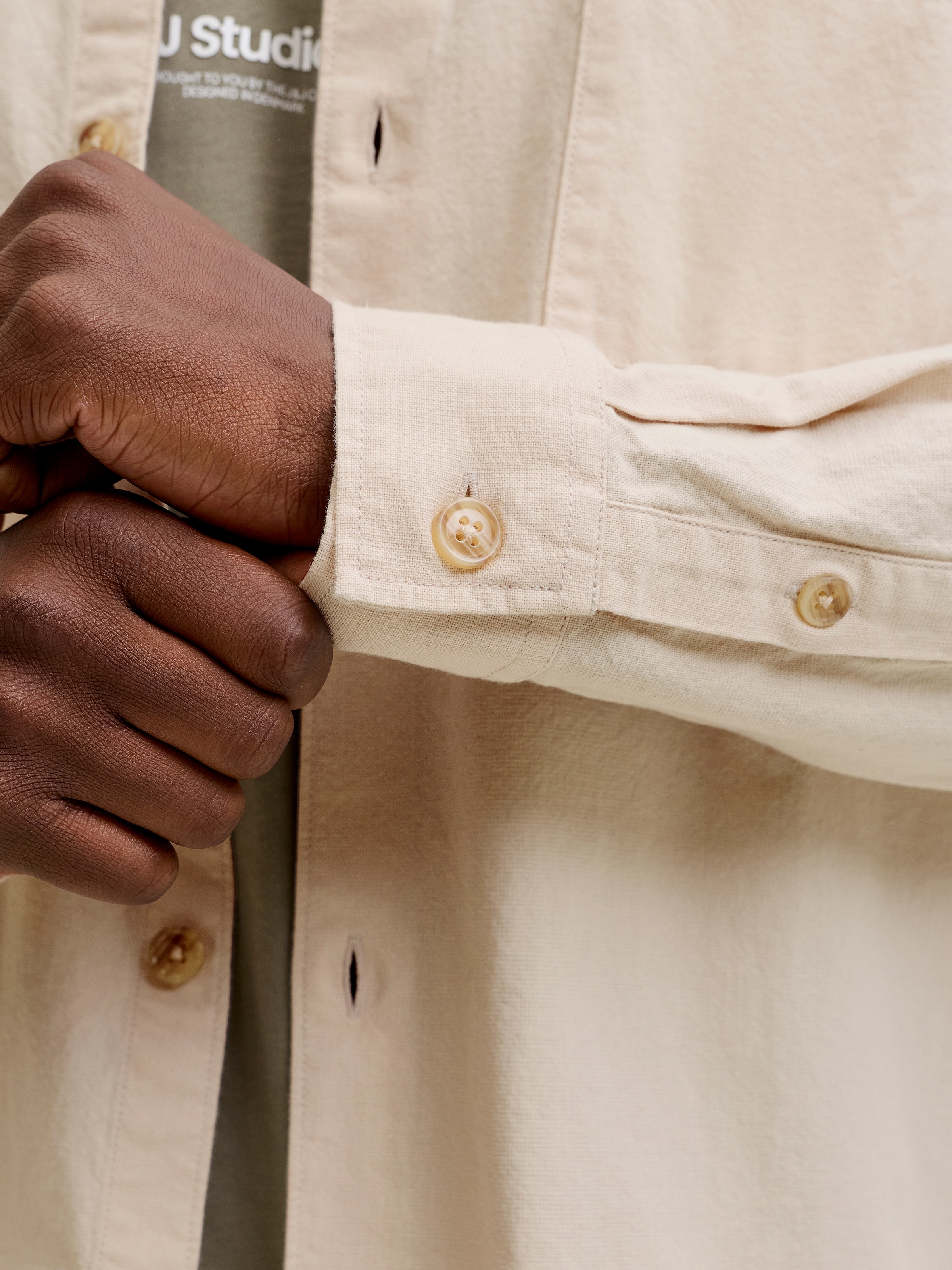 Jack & Jones Chemise à manches longues »JJETRISTAN OVERSHIRT LS SN« mit Knopfleiste