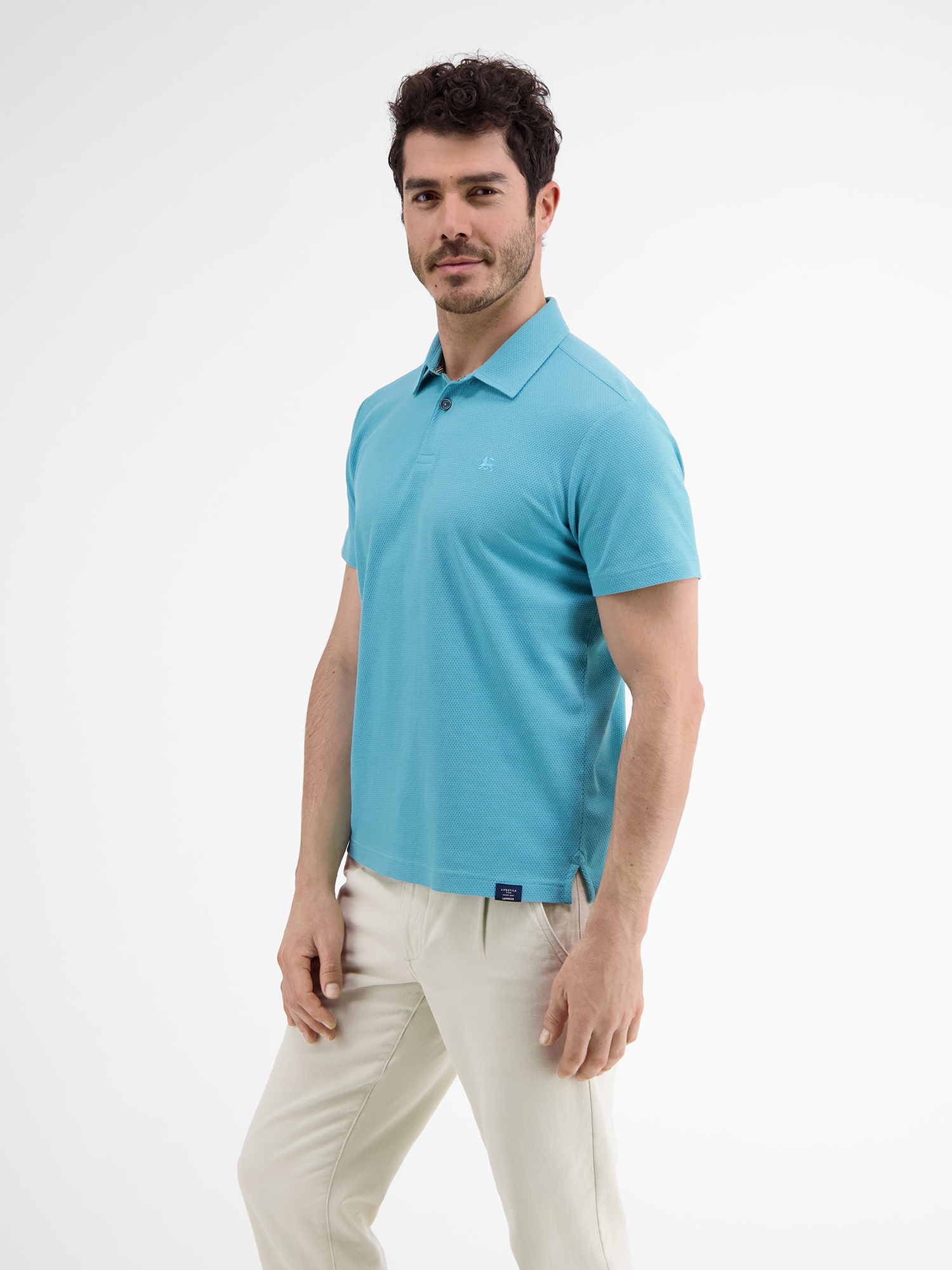 LERROS Poloshirt »LERROS Waffelpiqué-Poloshirt«