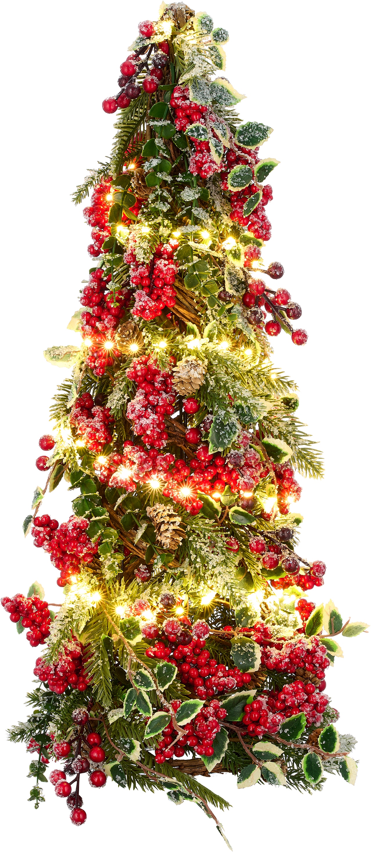 GOODproduct Künstlicher Weihnachtsbaum »Weihnachtsbäumchen« mit LED-Beleuchtung