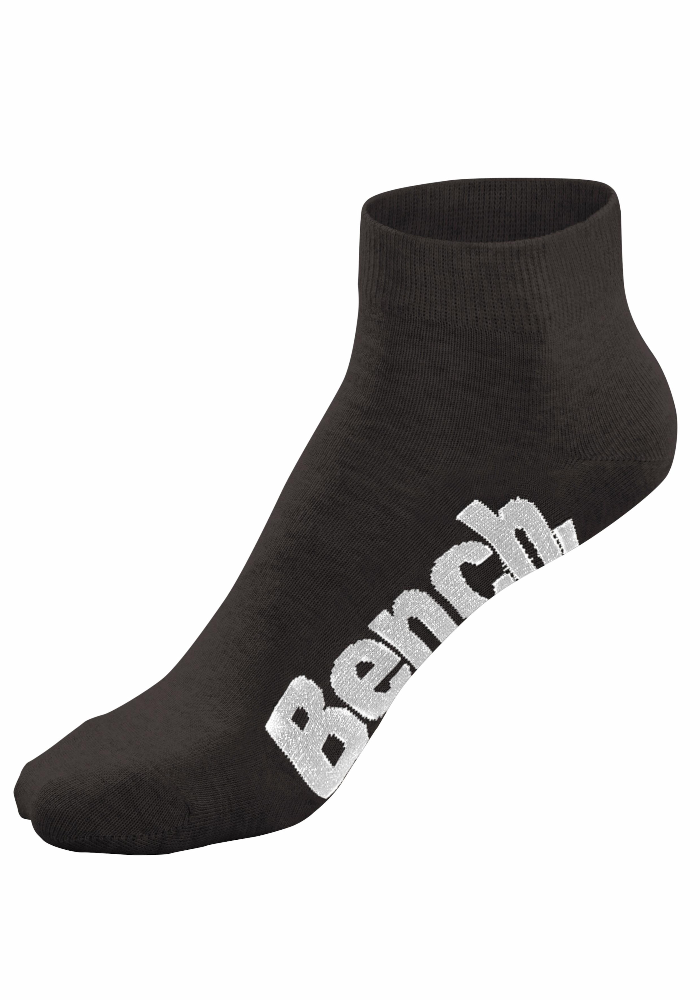 Bench. Kurzsocken, (Set, 6 Paar), mit komfortablem Rippbündchen