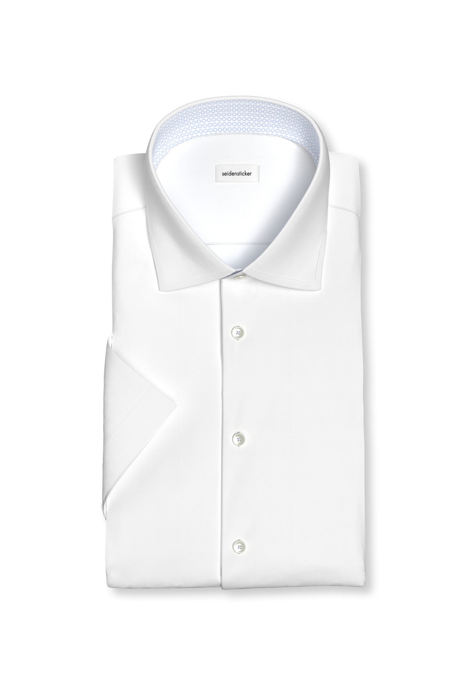 seidensticker Businesshemd »Shaped« Shaped 1/2 Kentkragen Uni