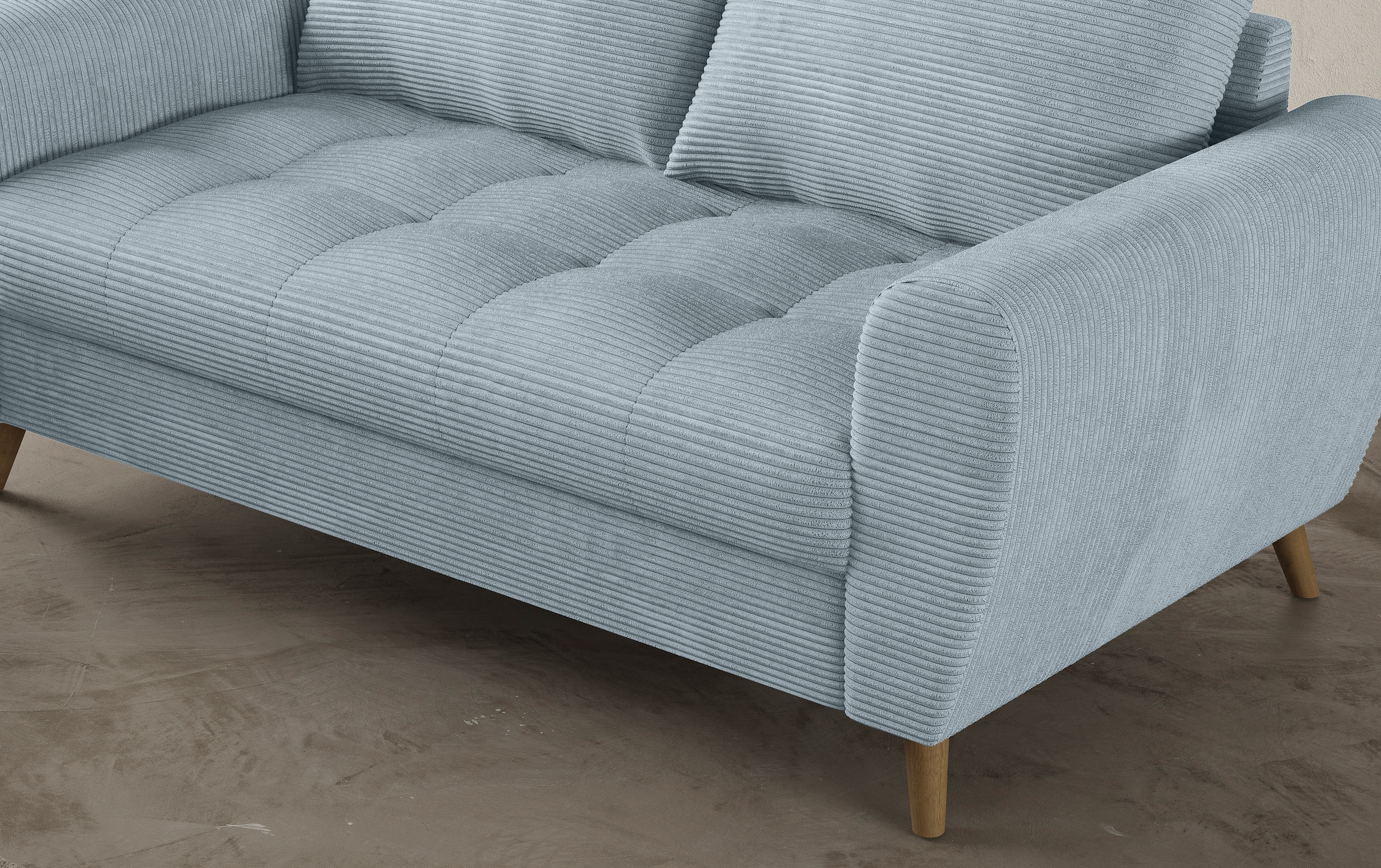 Mr. Couch 2,5-Sitzer »Blackburn II«, Mit Kaltschaumpolsterung bis 140 kg belastbar