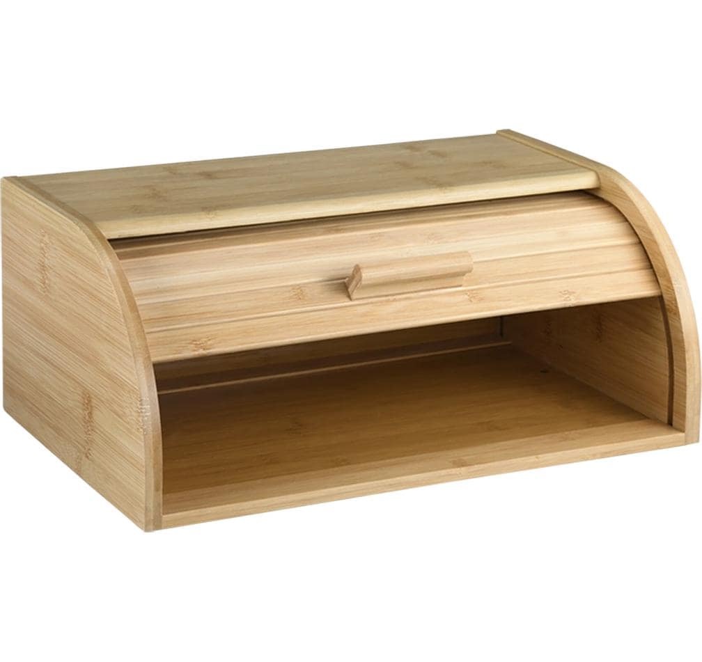Image of KESPER Brotkasten "Bambus mit Schiebedeckel 40 x 27 x 17 cm"