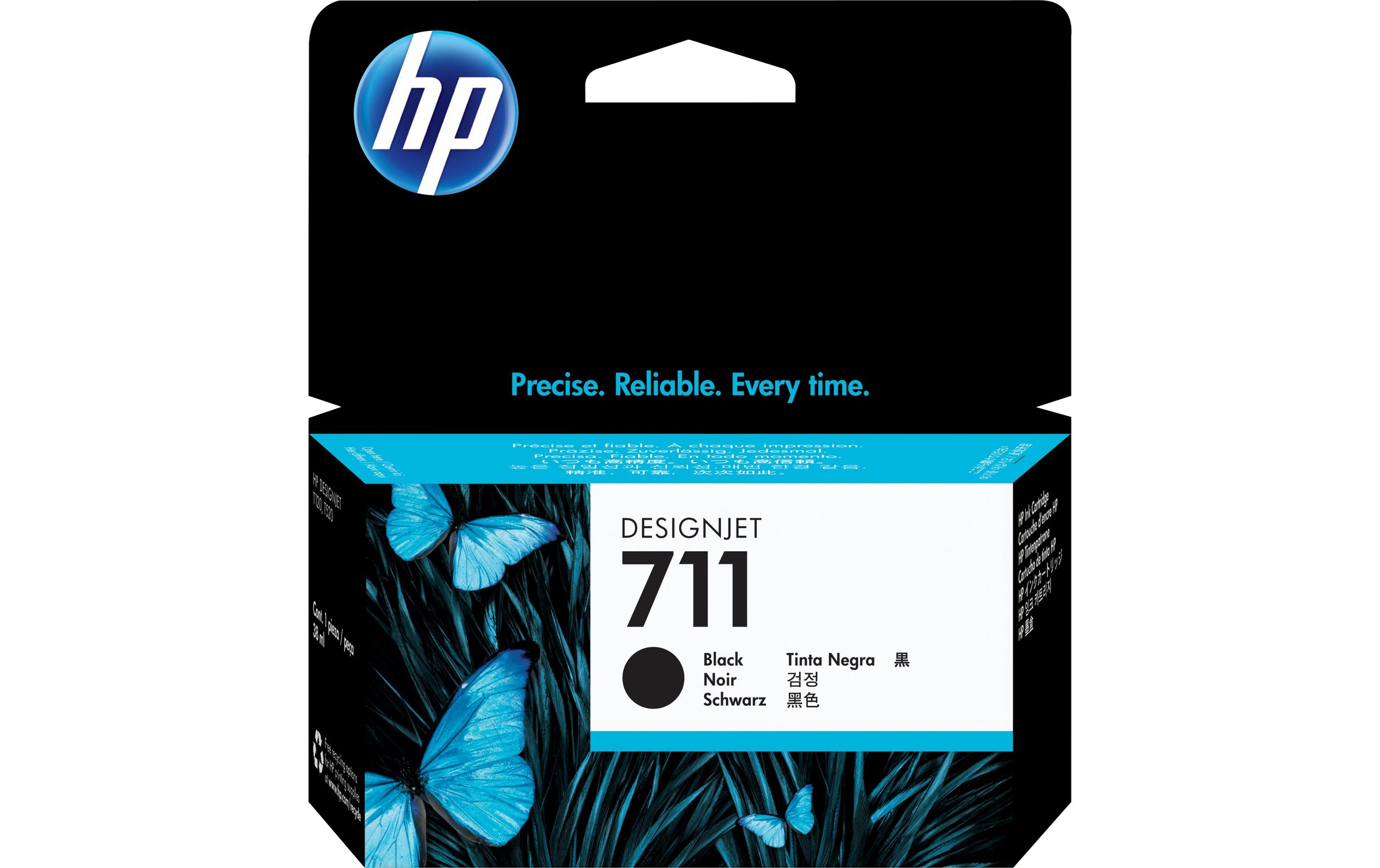 HP Tintenpatrone »Nr. 711 (CZ129A) Black«, (1 St.)