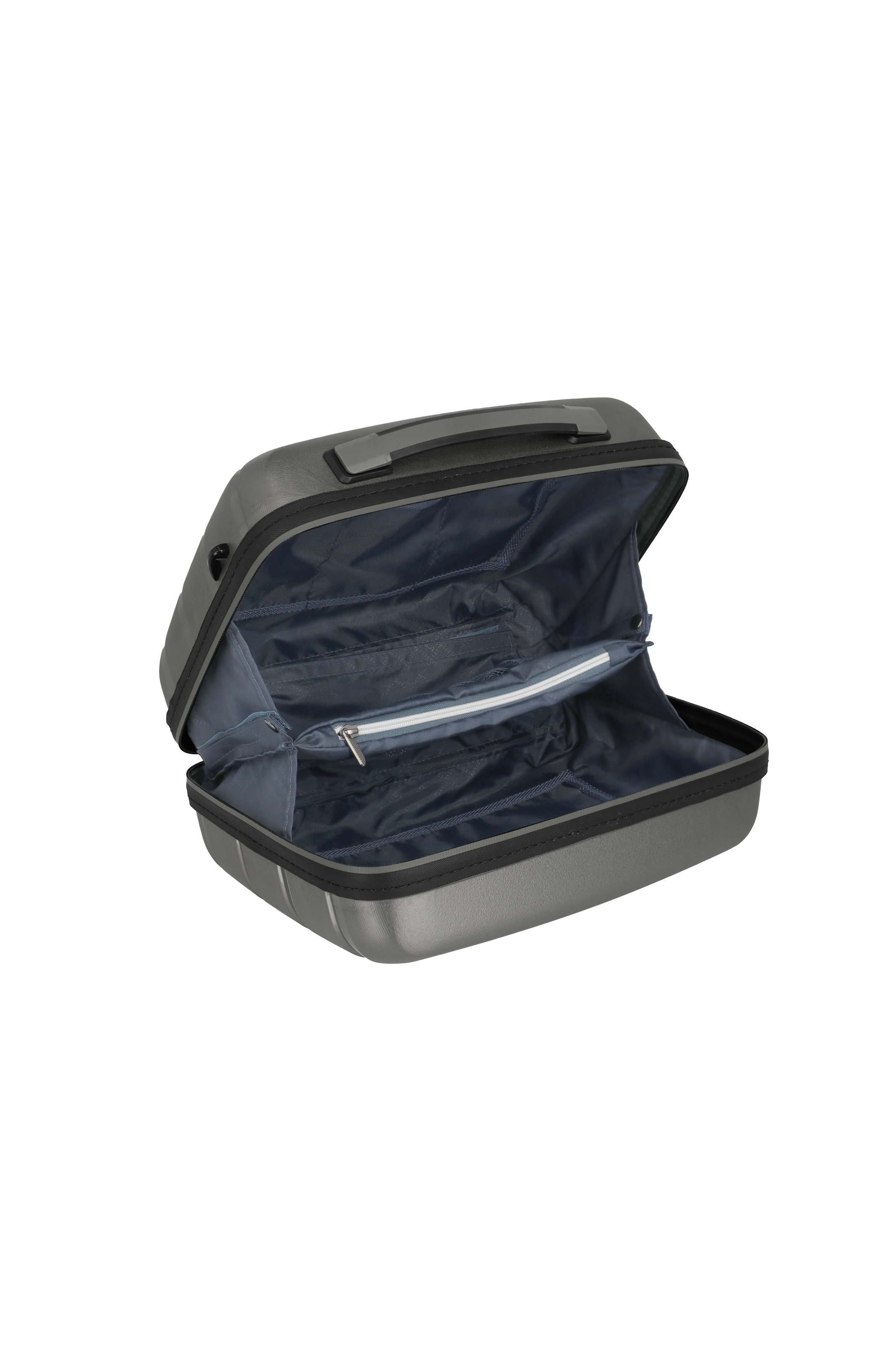travelite Trousse de beauté »AIR BASE Kosmetikkoffer Hartschale« avec serrure TSA et fonction d’emboîtement – robuste et léger