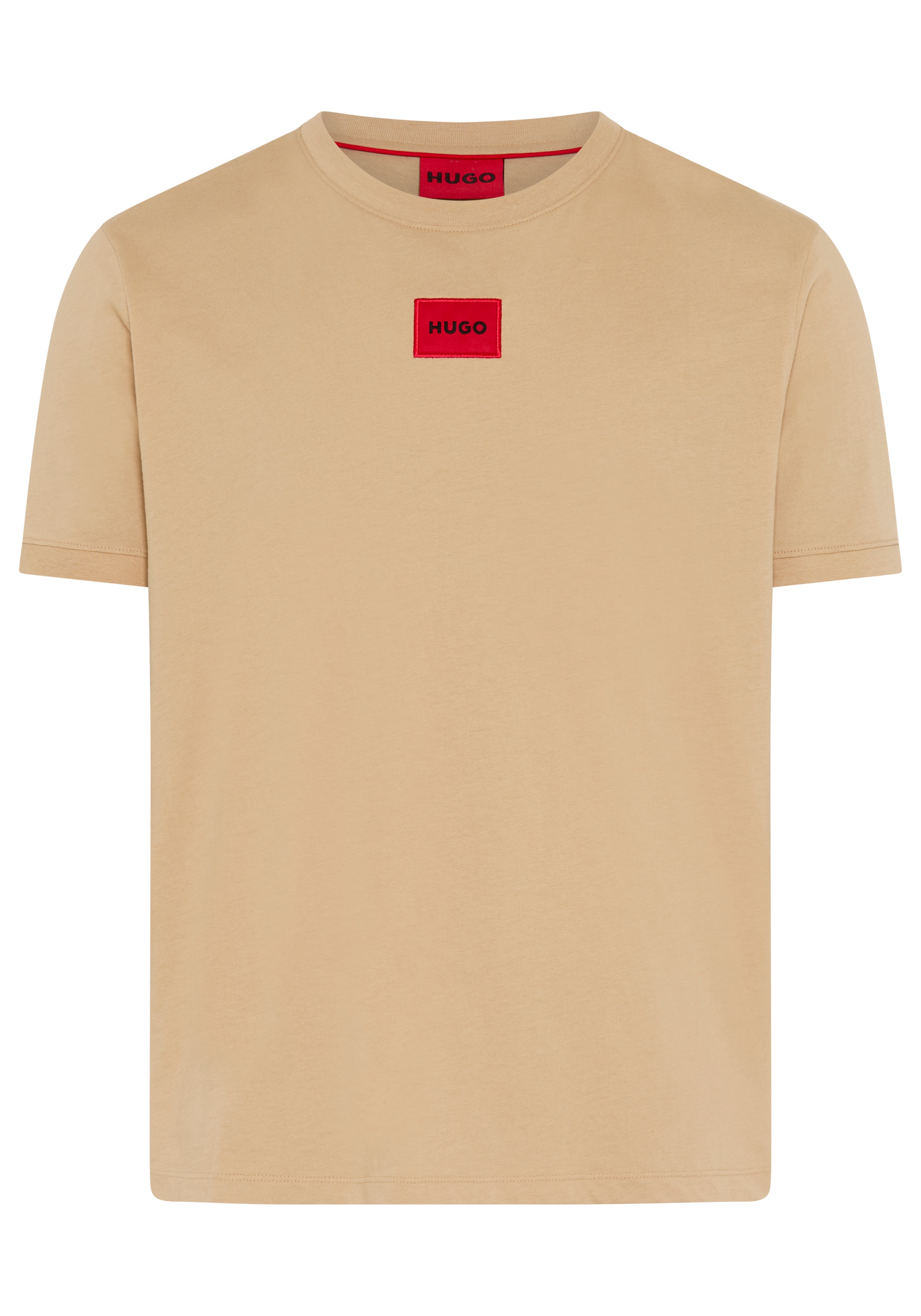 HUGO T-shirt »Diragolino« Rundhalsausschnitt, Regular Fit, Logo-Label