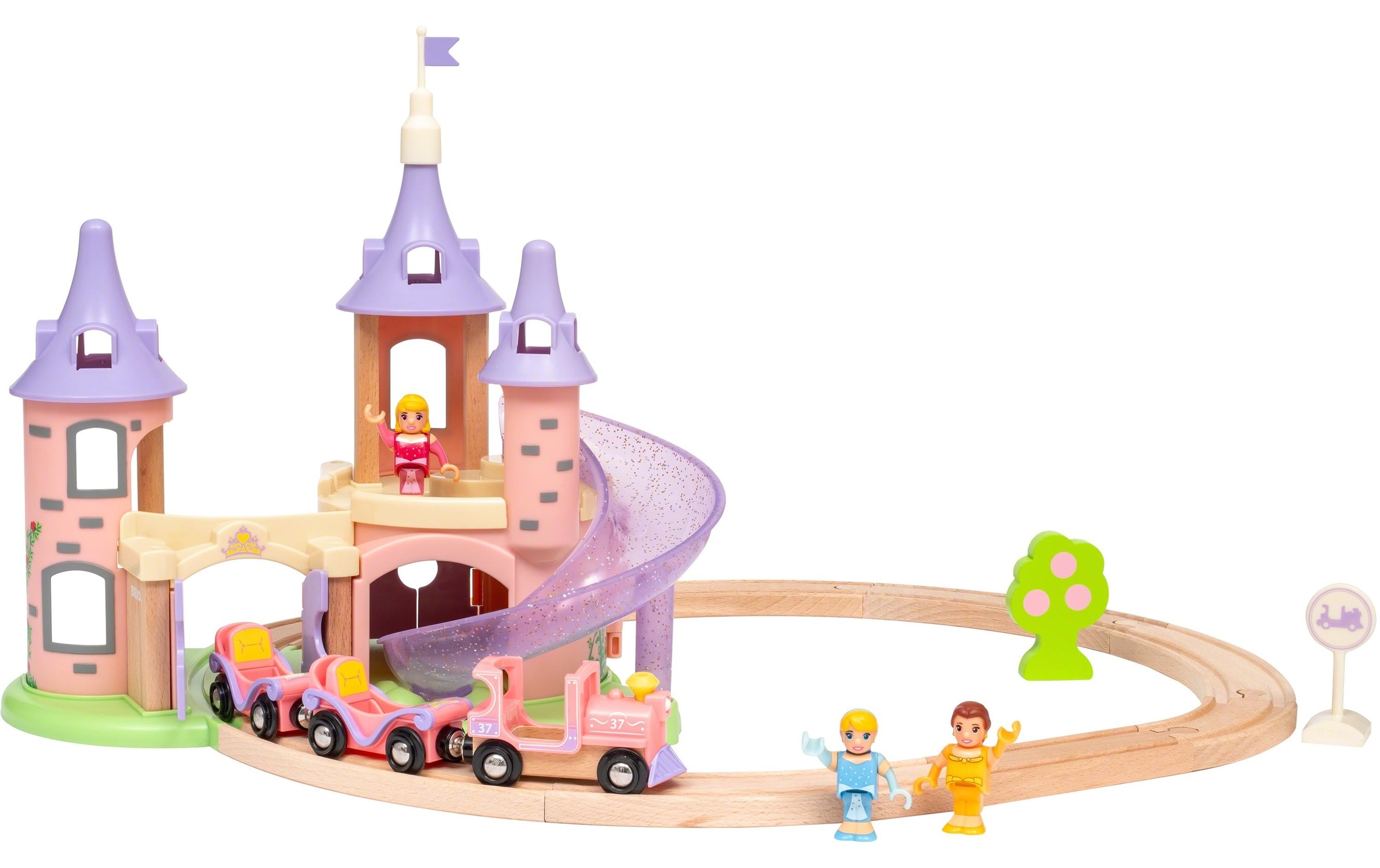 Image of BRIO Spielzeugeisenbahn-Gebäude "Traumschloss Disney Princess"