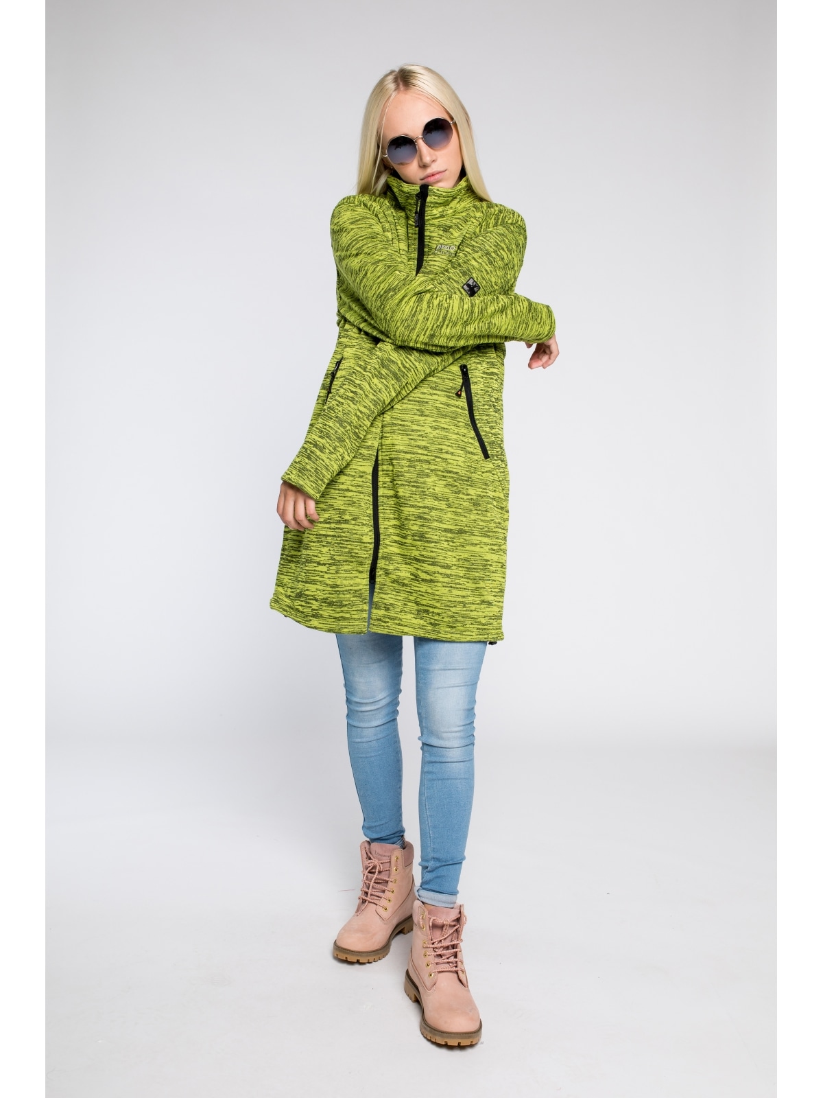 DEPROC Active Strickmantel »ELKSDALE LONG JACKET WOMEN«, auch in Grossen Grössen erhältlich