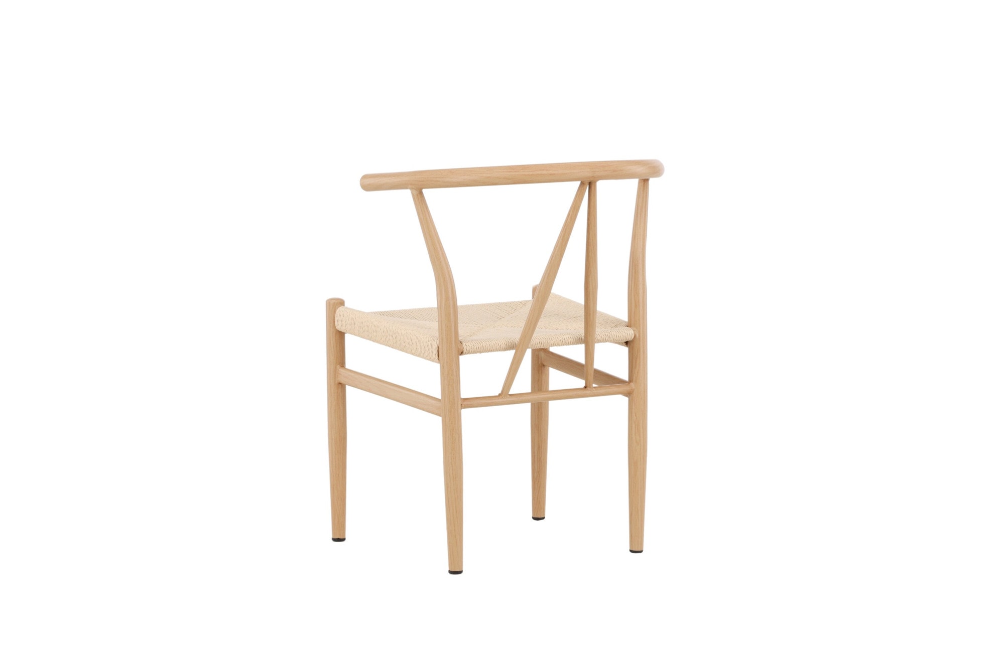 Venture Home Chaise de salle à manger »Alfons, Esszimmerstuhl mit geflochtenem Sitz und Stahlrahmen« () 1 cuisFlechtstuhl, Stahlrahmen, Rattan-Sitzfläche, luftig, natürlich