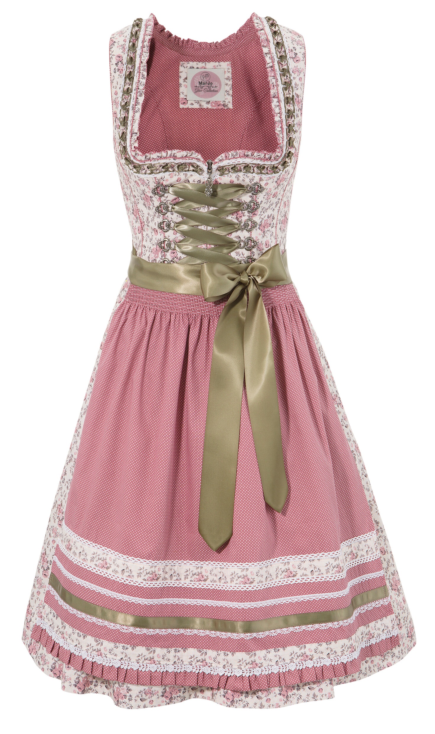 Image of MarJo Dirndl »Natalia«, (2 tlg.), Damen, kurz mit Blumendruck bei Ackermann Versand Schweiz