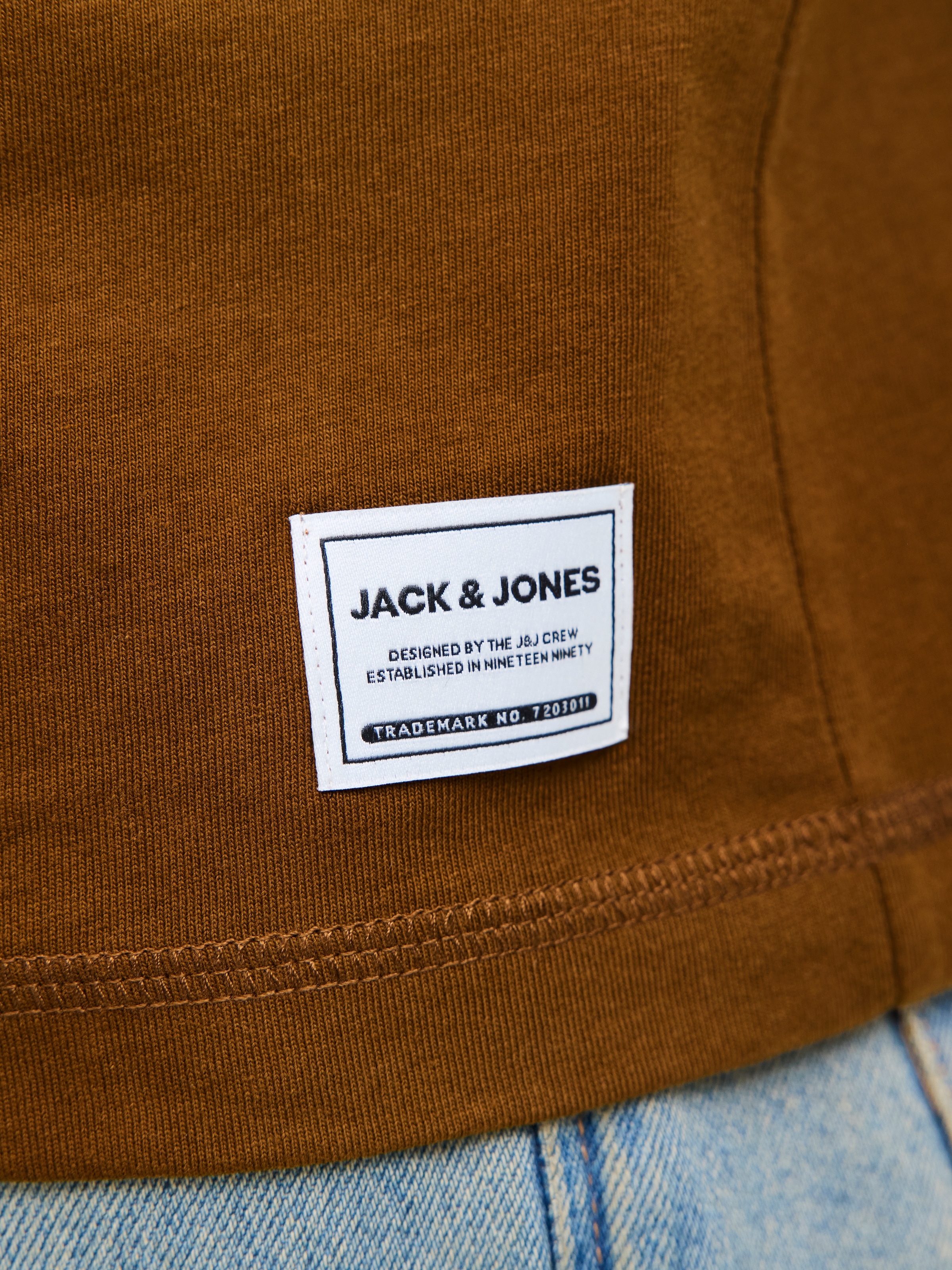 Jack & Jones Shirt à col rond »JJEDOVER TEE SS CREW NECK«