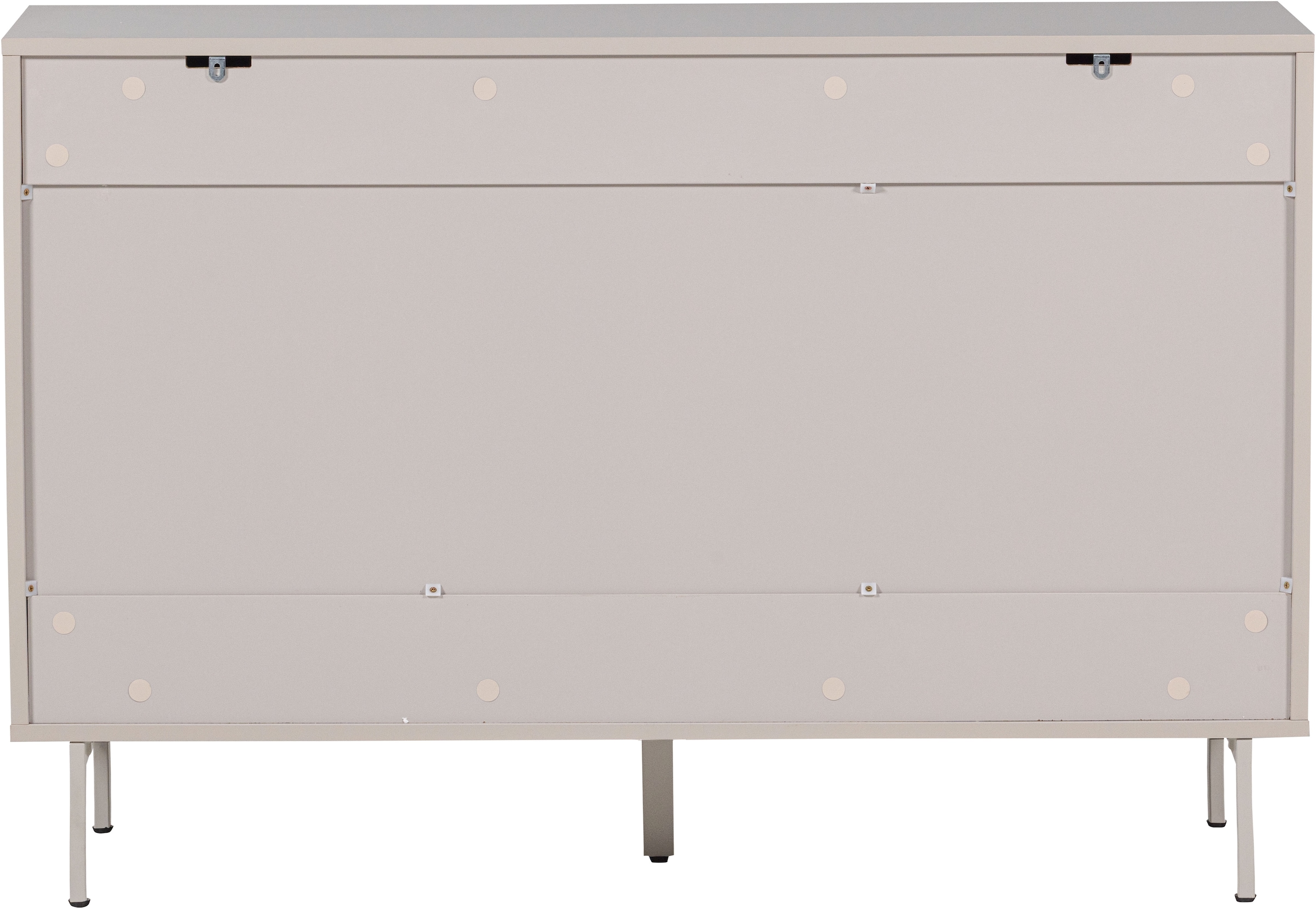WOOOD Buffet »Tours mit Melamin-MDF und breiter Ausführung B 120 x T 42 x H 80 cm« Capacité de charge de la plaque de recouvrement 50 kg, surface anti-salissures