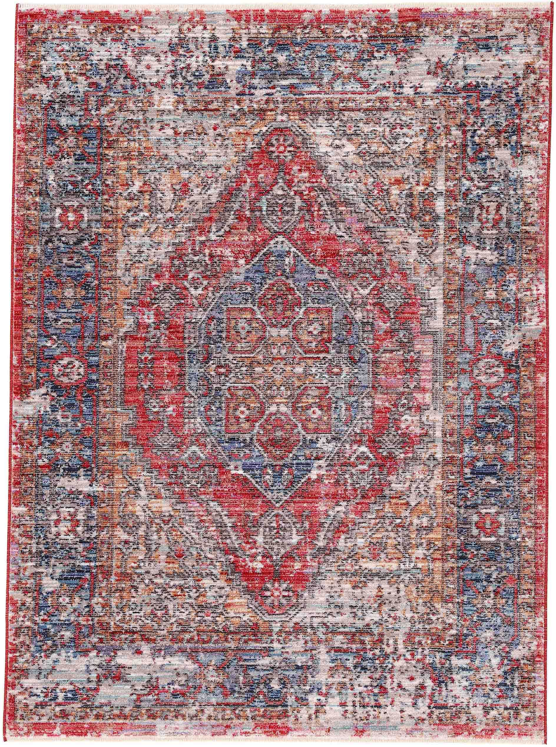 Image of carpetfine Teppich "Phoenix Vintage" rechteckig 6 mm Höhe Vintage Orient Look, mit Fransen, Wohnzimmer
