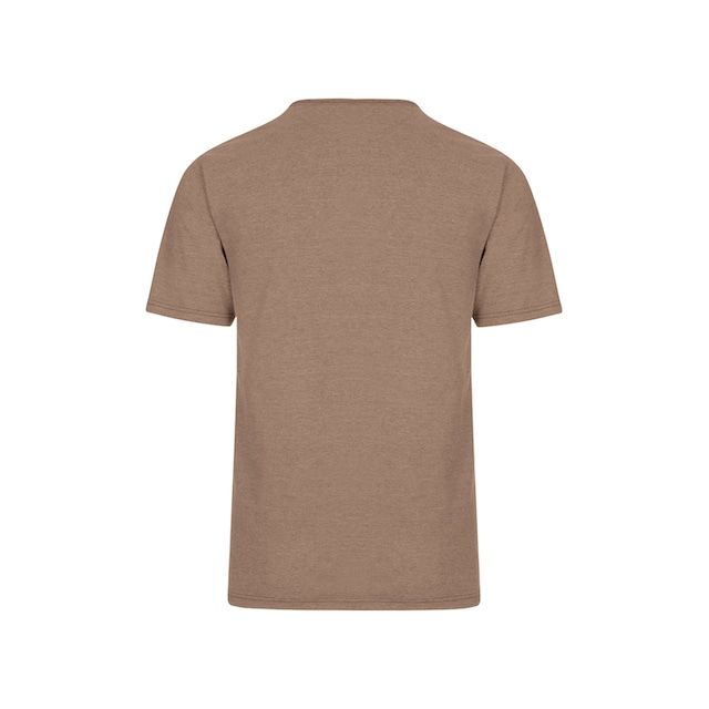 ♕ Trigema T-Shirt »TRIGEMA T-Shirt mit Knopfleiste DELUXE Baumwolle«  versandkostenfrei bestellen