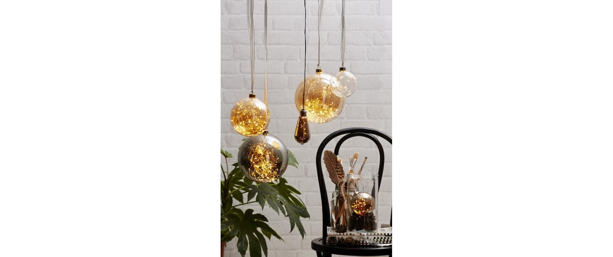 Parforce Traditional Hunting Décorations pour l'arbre de Noël »Glow 20 cm, 80 LED«