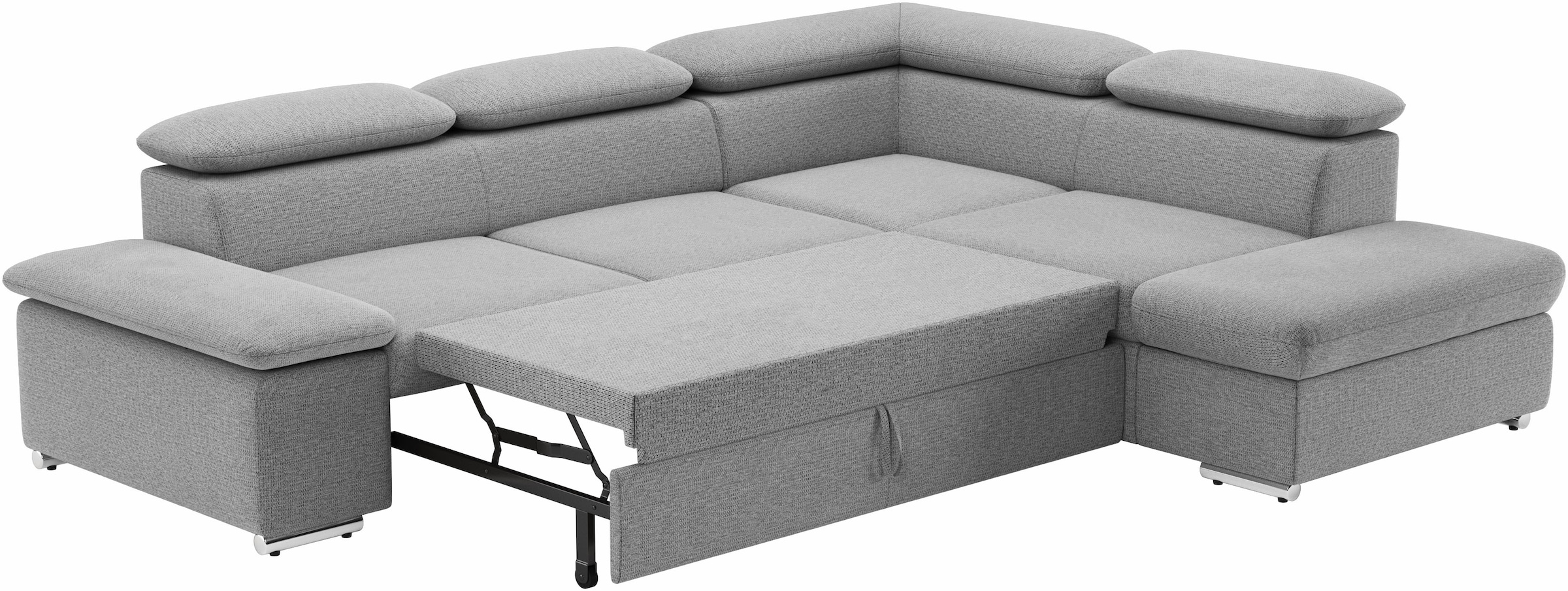 Ecksofa Valantine V, wahlweise mit Bettfunktion