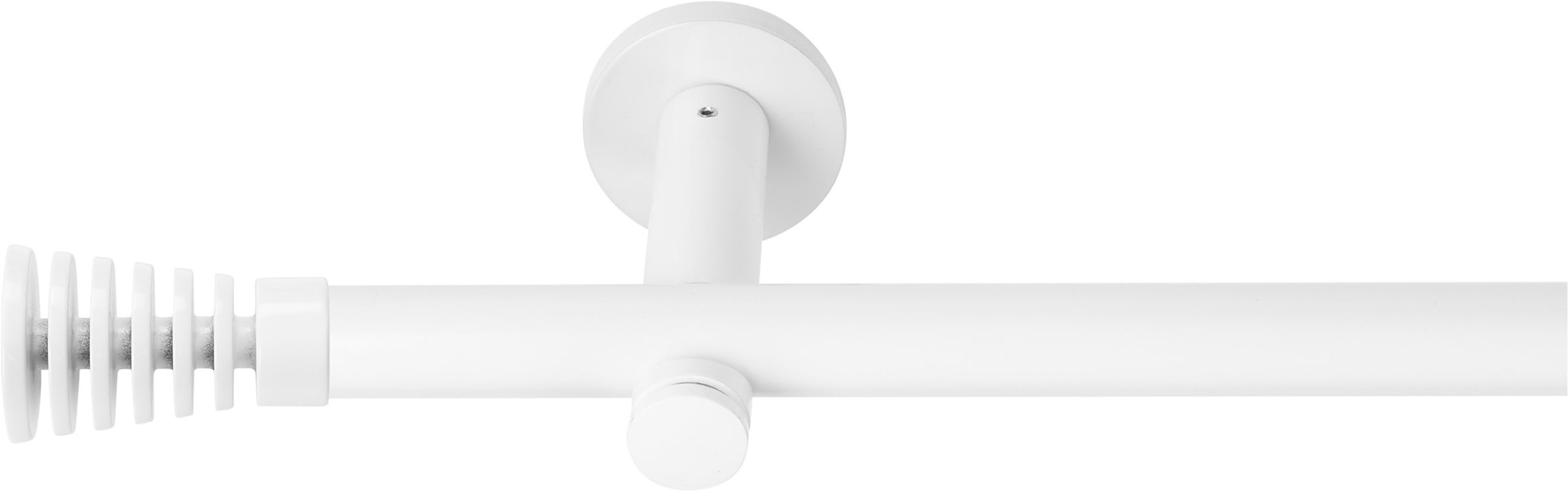 SN DECO GROUP Tringle à rideaux »Gardinenstange Gap Ø 19 mm, 1-läufig, Fixmass, verschraubt« Ø 19 mm Fixmass;kürzbar