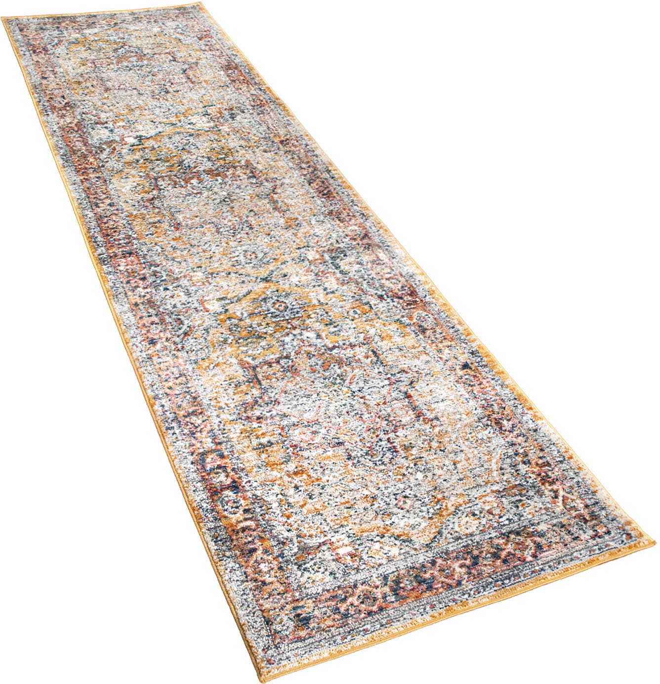 Image of Paco Home Läufer »Herbete 731«, rechteckig, 8 mm Höhe, Teppich-Läufer, Kurzflor, Orient-Optik, Vintage Design, ideal im Flur & Schlafzimmer bei Ackermann Versand Schweiz