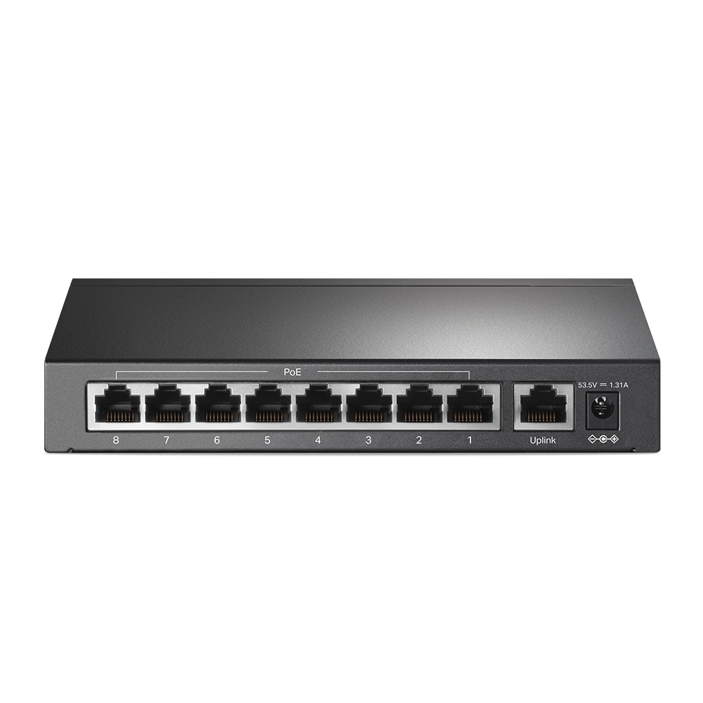 TP-Link Netzwerk-Switch »TL-SF1009P 9-Port 10/100Mbps (8x PoE+) Switch«