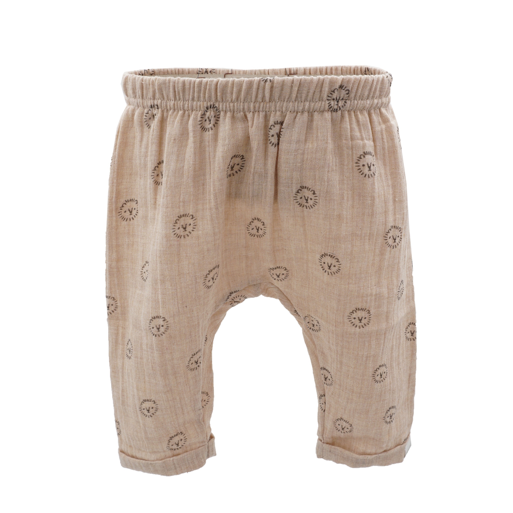 Image of MAXIMO Schlupfhose mit Löwen- oder Regenbogenmotiv, mit Druck, leicht, bequem, Baumwolle