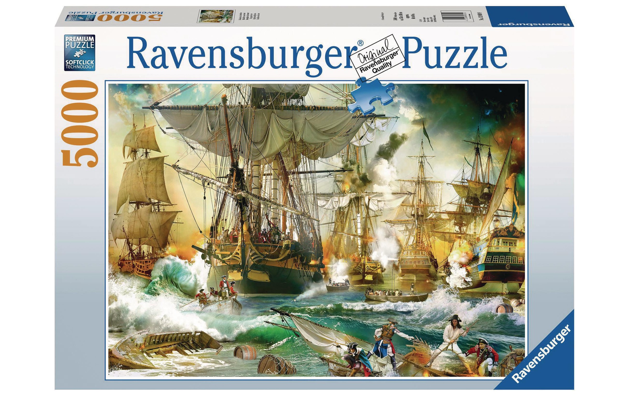 Image of Ravensburger Puzzle »Schlacht auf hoher See« bei Ackermann Versand Schweiz