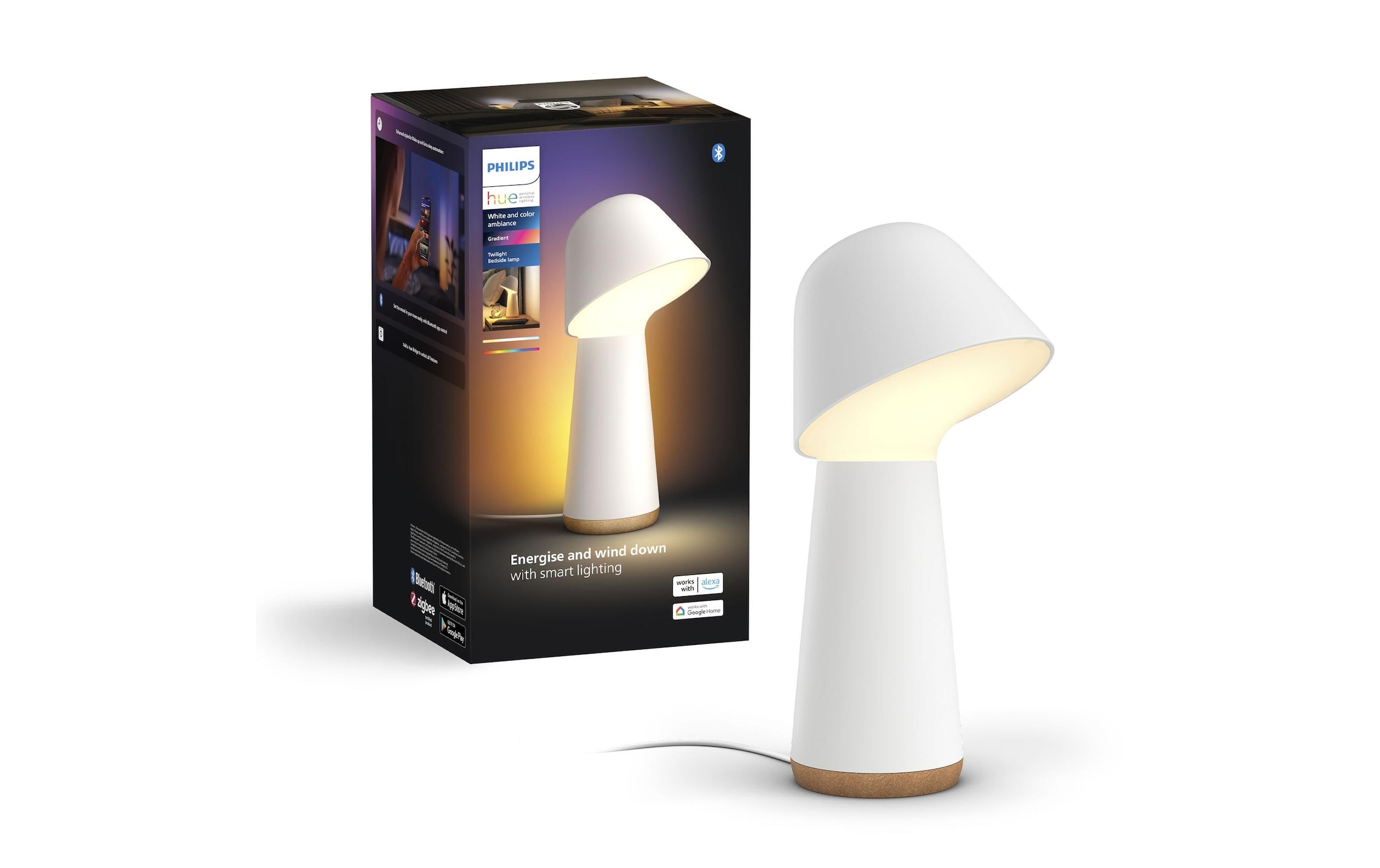 Philips Hue LED Tischleuchte »White & Color Ambiance Twilight weiss«