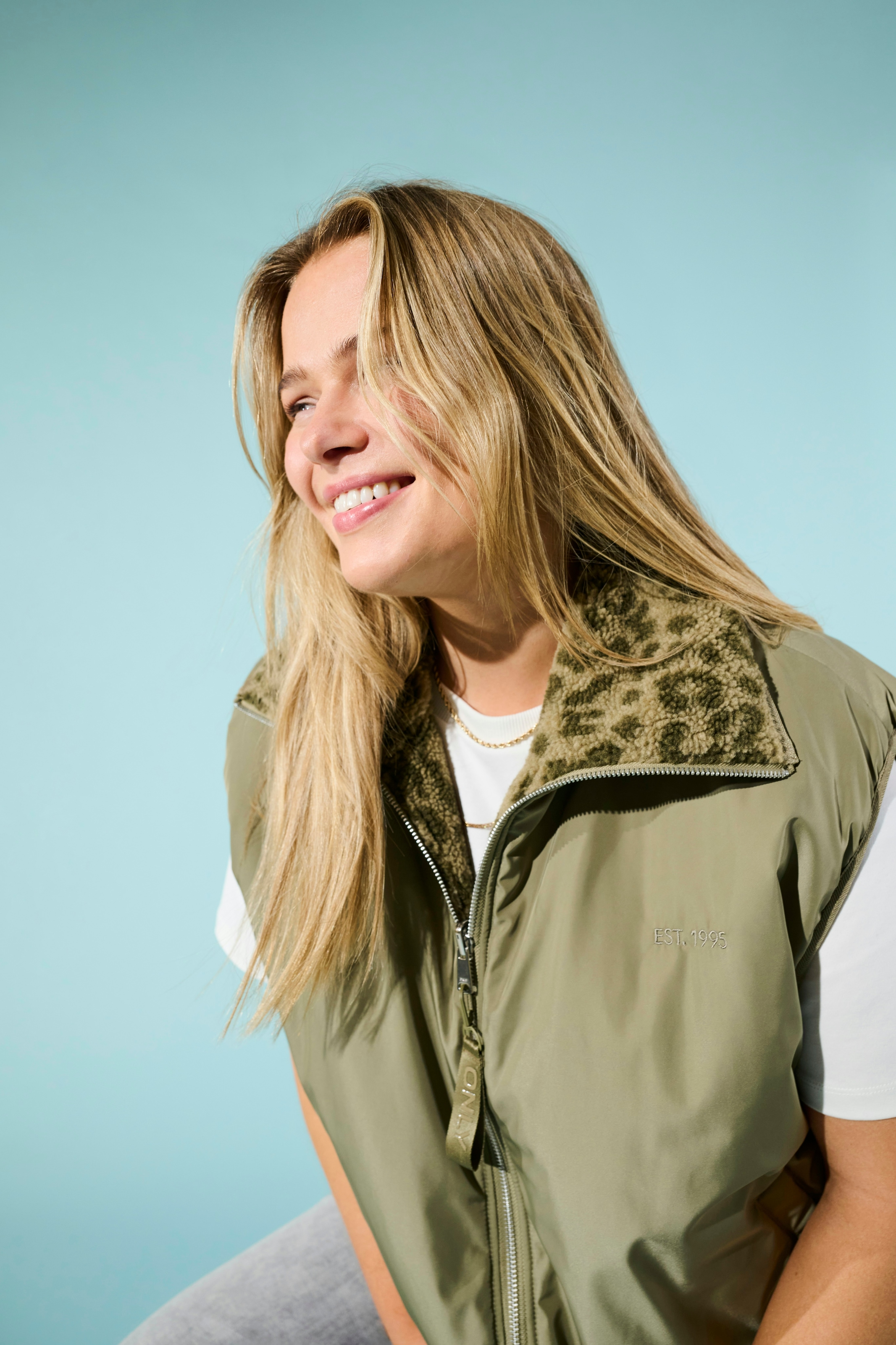 ONLY CARMAKOMA Gilet matelassé »CARSIF LIFE REVERSIBLE WAISTCOAT OTW«