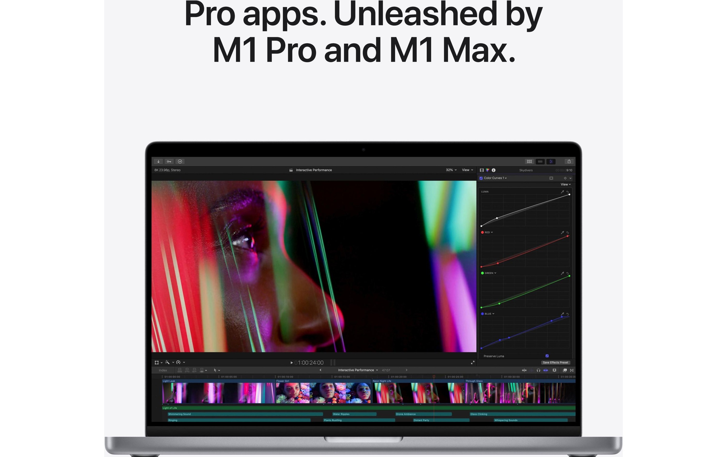 Apple Notebook »MacBook Pro«, 40,98 cm, / 16,2 Zoll, Apple, M1 Pro, M1, 512 GB SSD, MK183SM/A